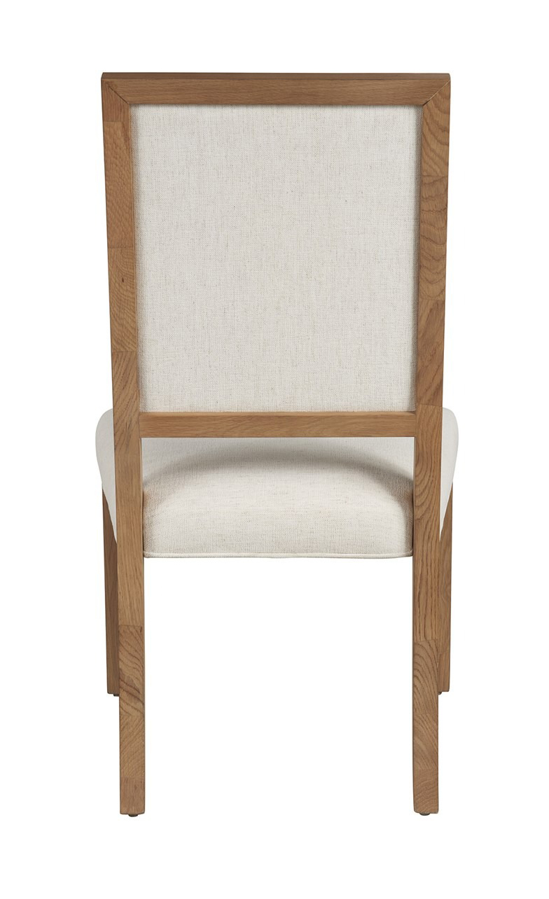 Upholstered Fabric/Wood Dining Chair