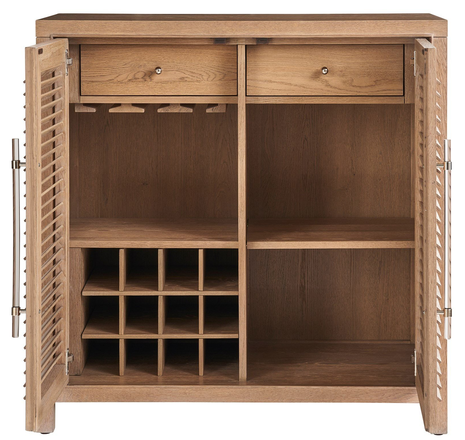 Weekender Wood Bar Cabinet w/2 Doors & 2 Drawers