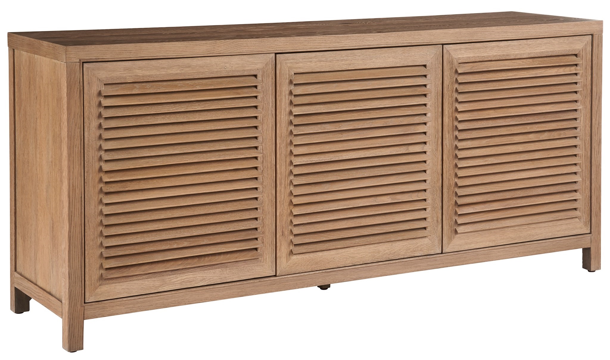 Weekender Wood TV Entertainment Credenza Stand w/3 Doors
