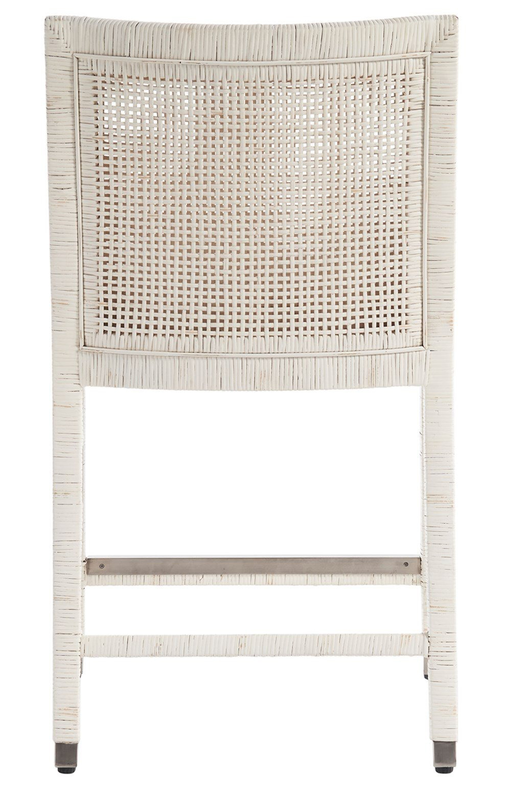 Longboat Fabric/Rattan Counter Chair