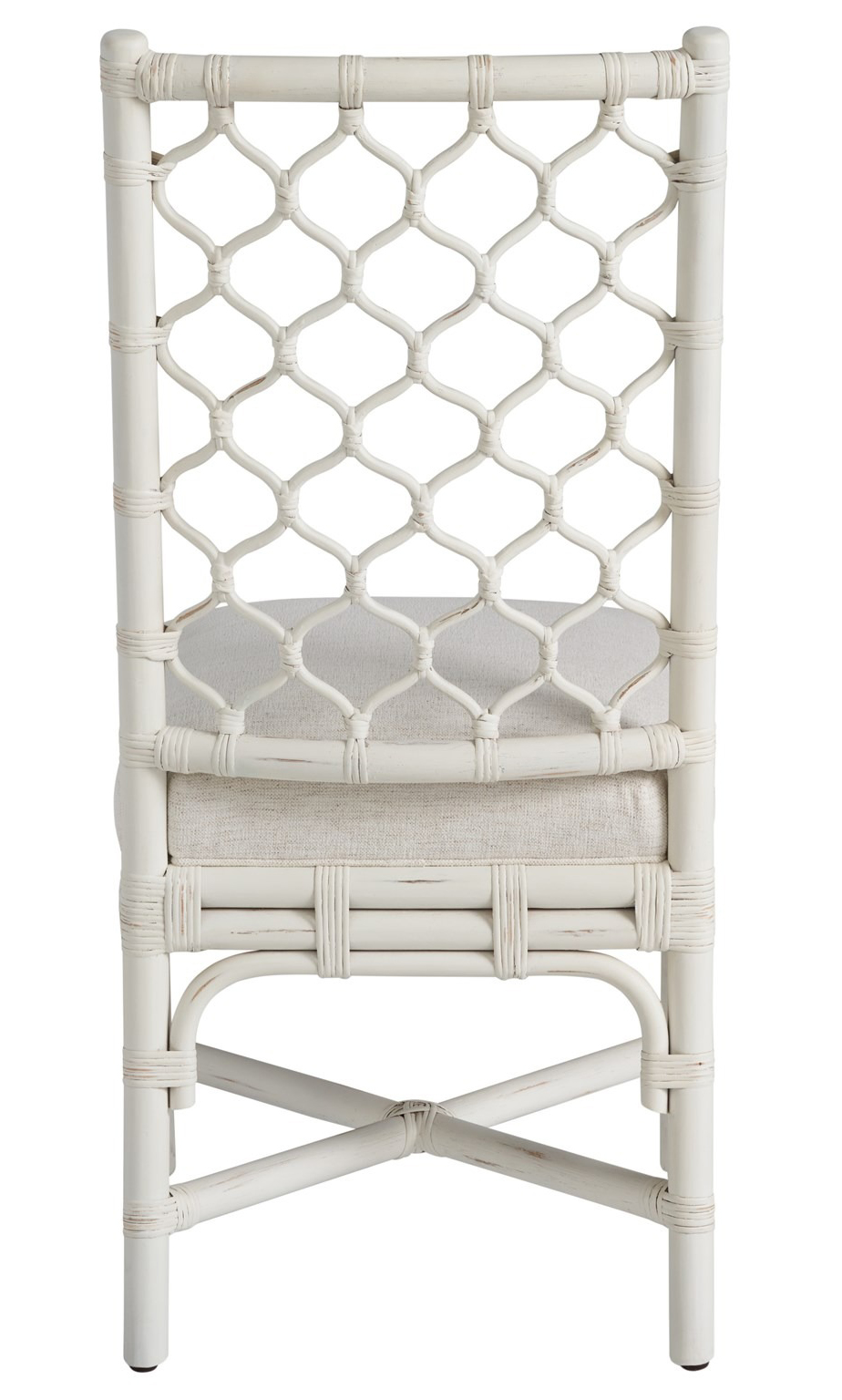 Marco Fabric/Rattan Side Chair