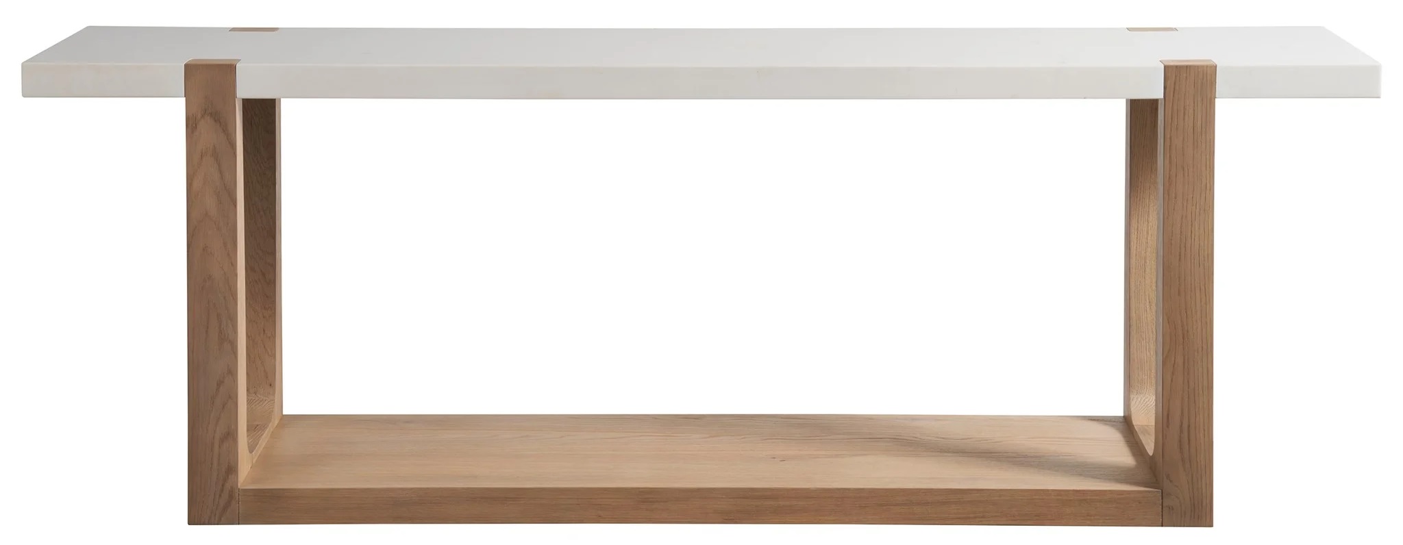 Ellis Quarz/Wood Console Table