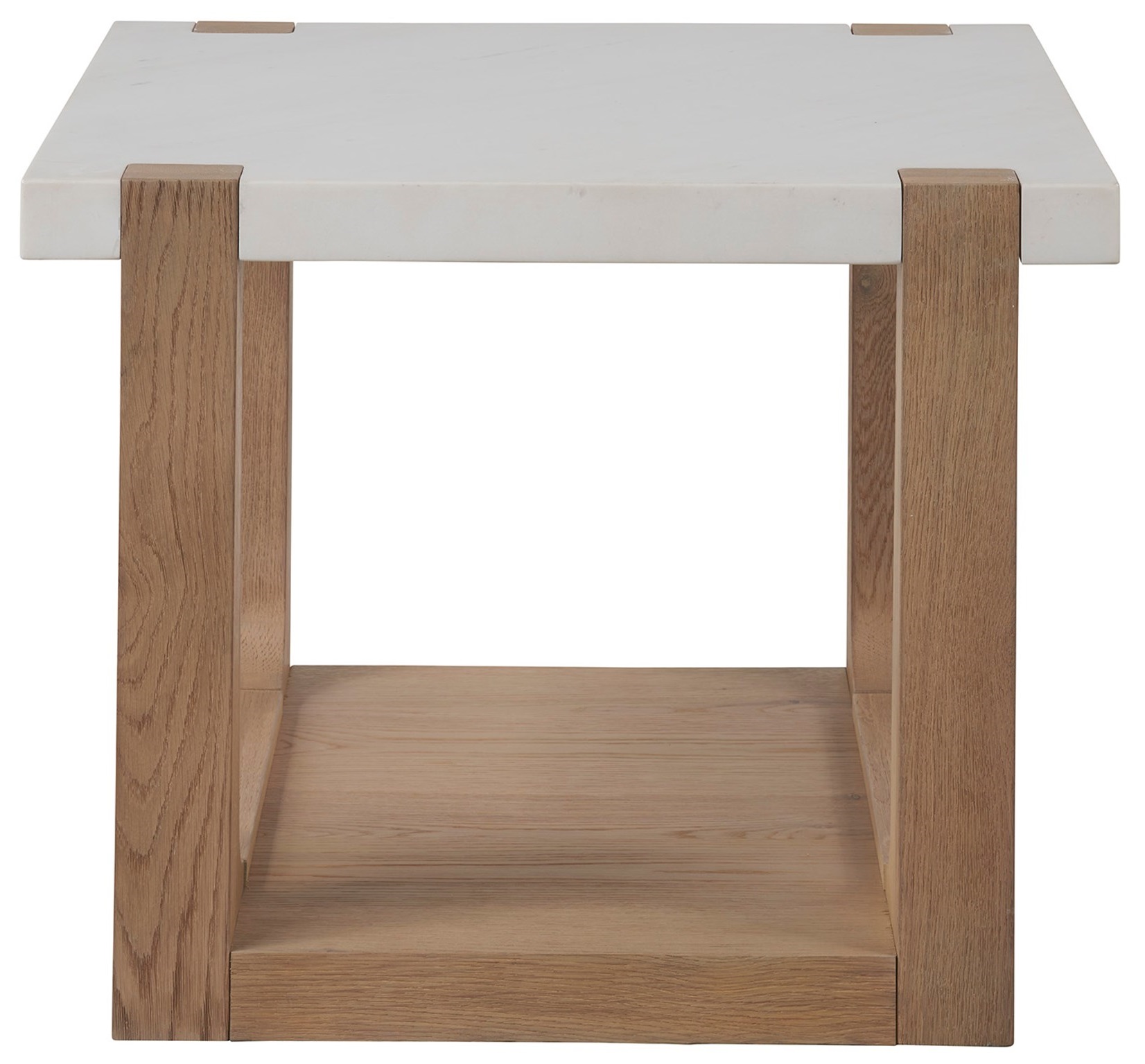Ellis Quartz/Wood End Table