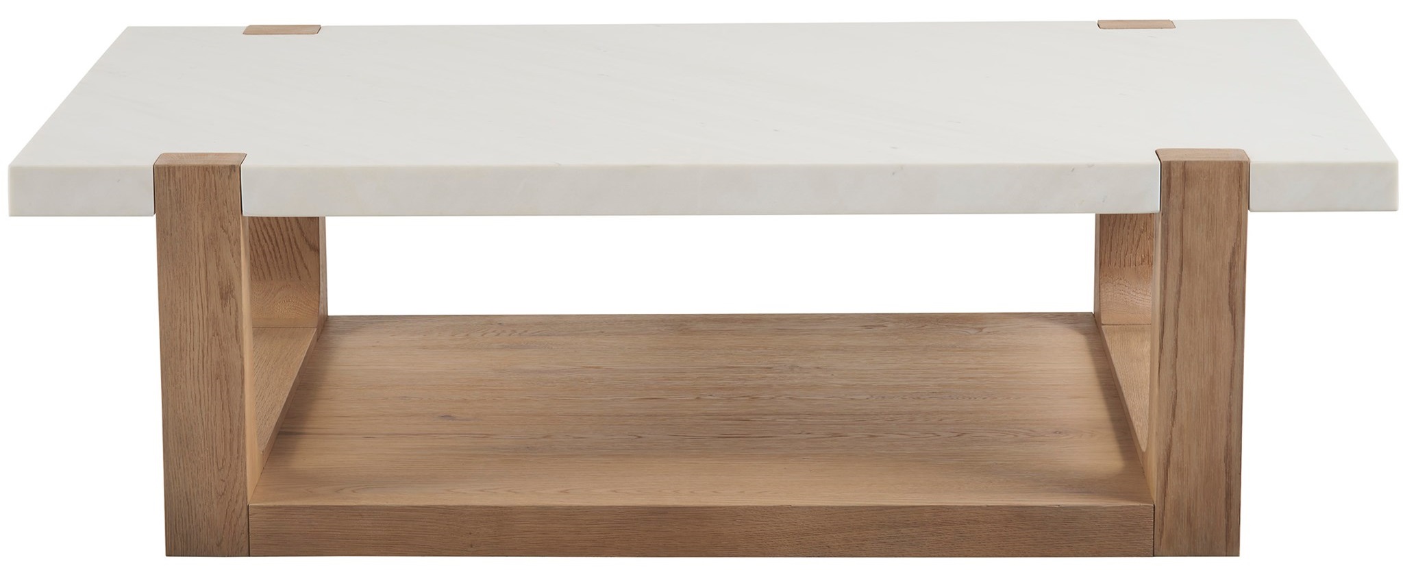 Ellis Quarz/Wood Rectangular Coffee Table