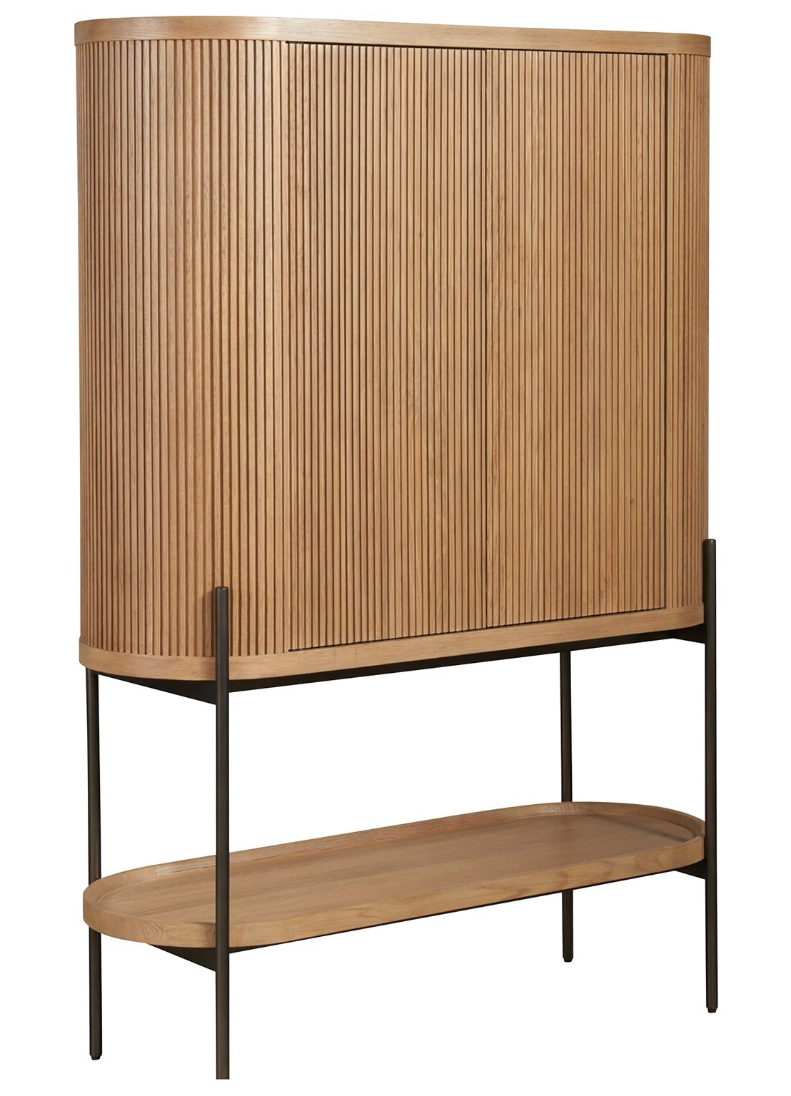 Linnea Wood Bar Cabinet w/2 Doors & 2 Drawers