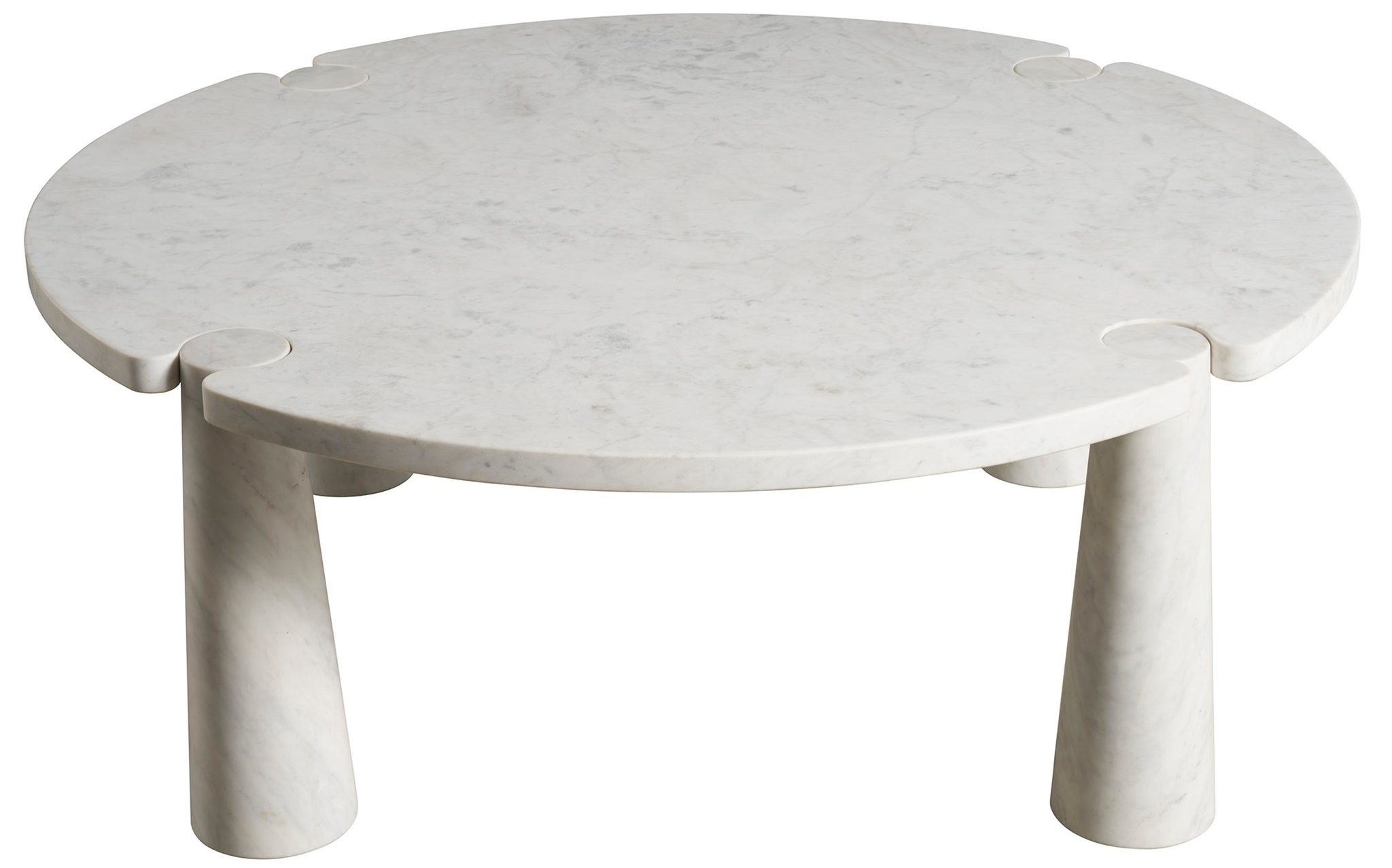 Anniston Marble Round Coffee Table