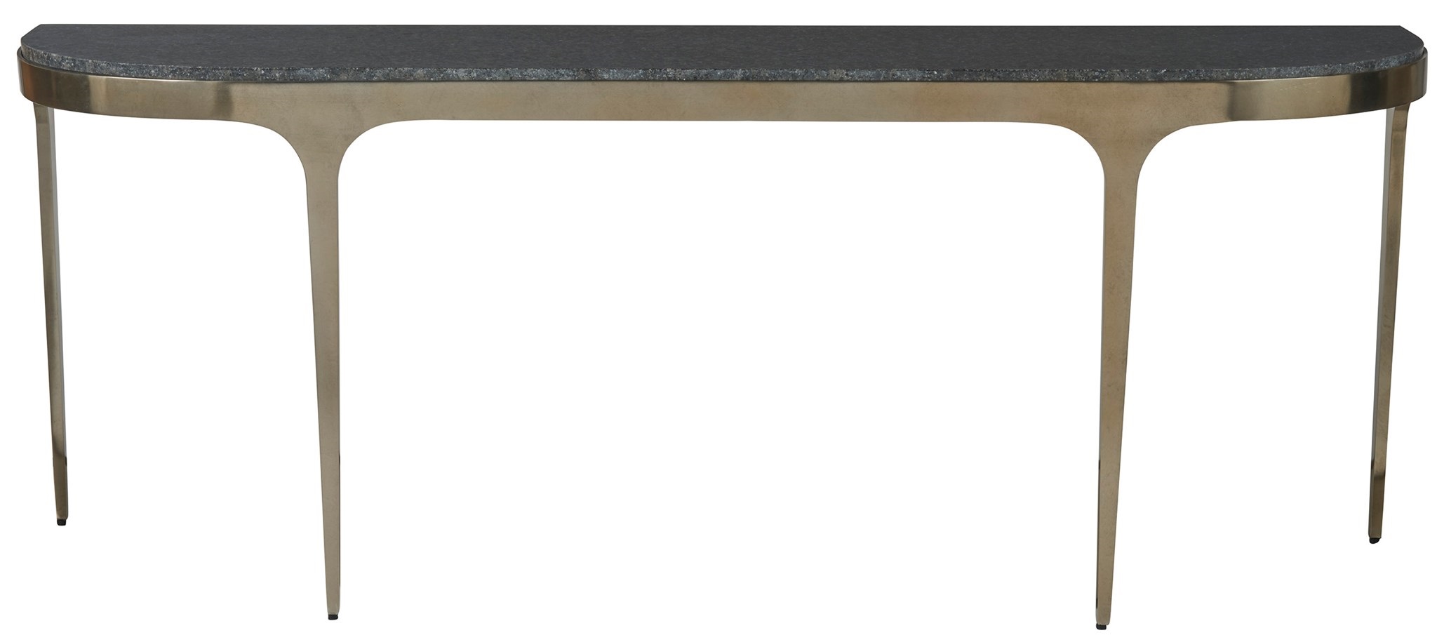Scarlett Granite/Aluminum Console Table