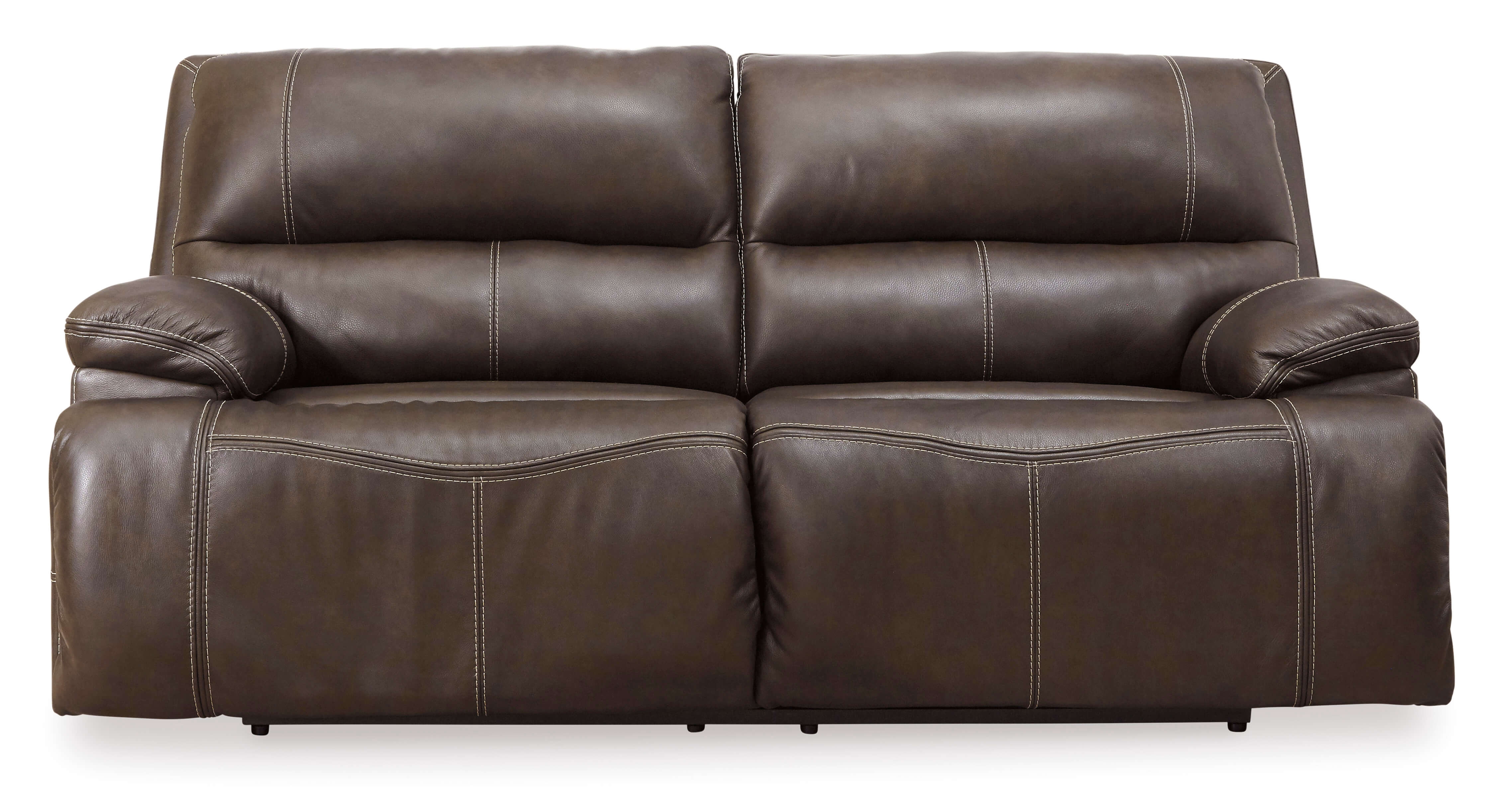 Ricmen Leather Power Reclining Sofa