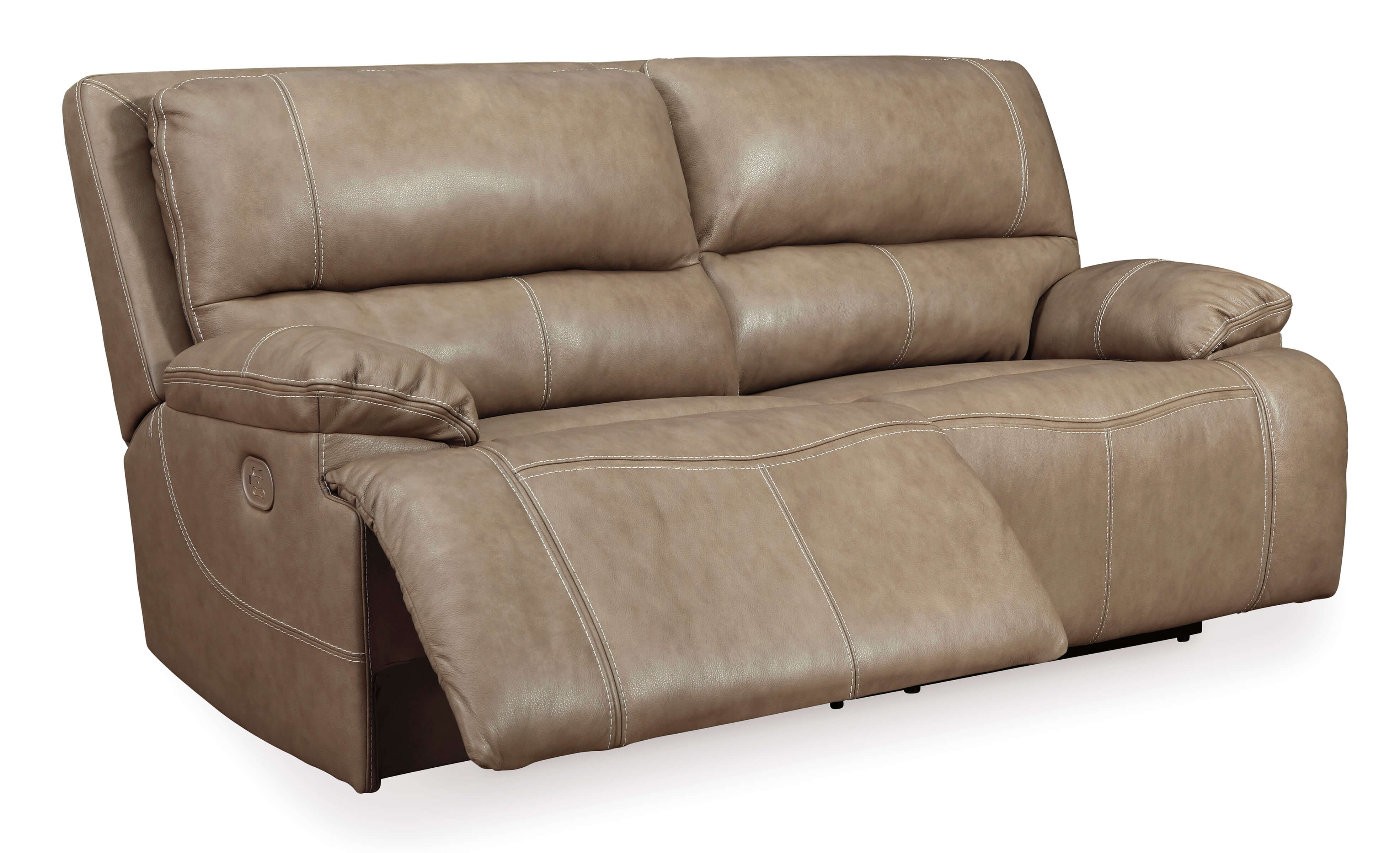 Ricmen Leather Power Reclining Sofa