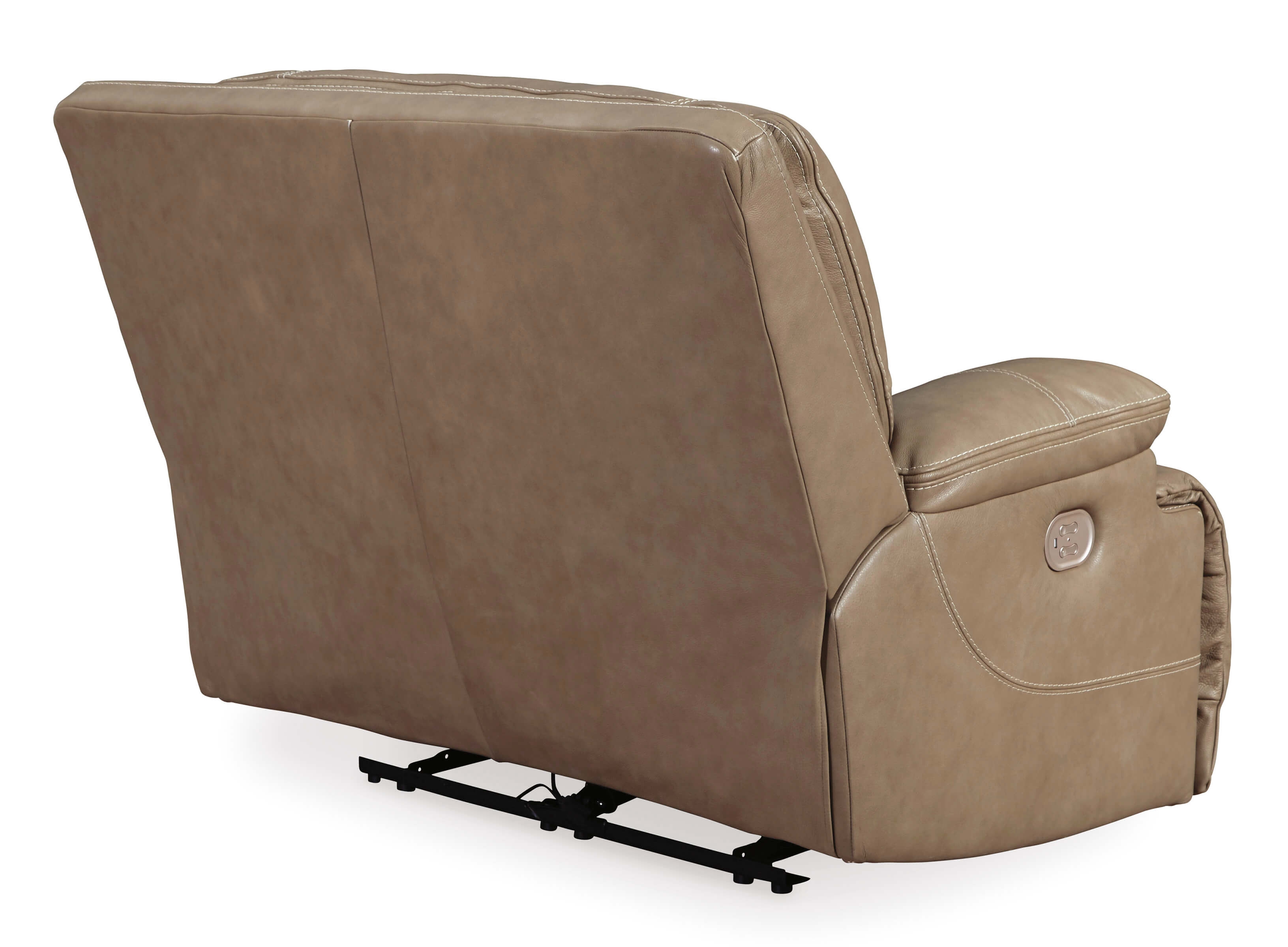 Ricmen Leather Oversized Power Reclining Chair