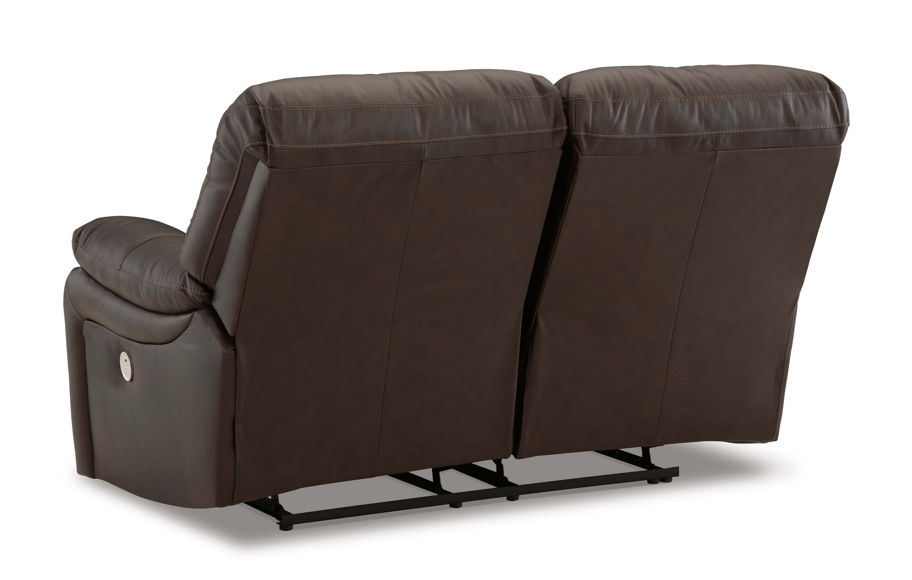 Leesworth Leather Power Reclining Loveseat