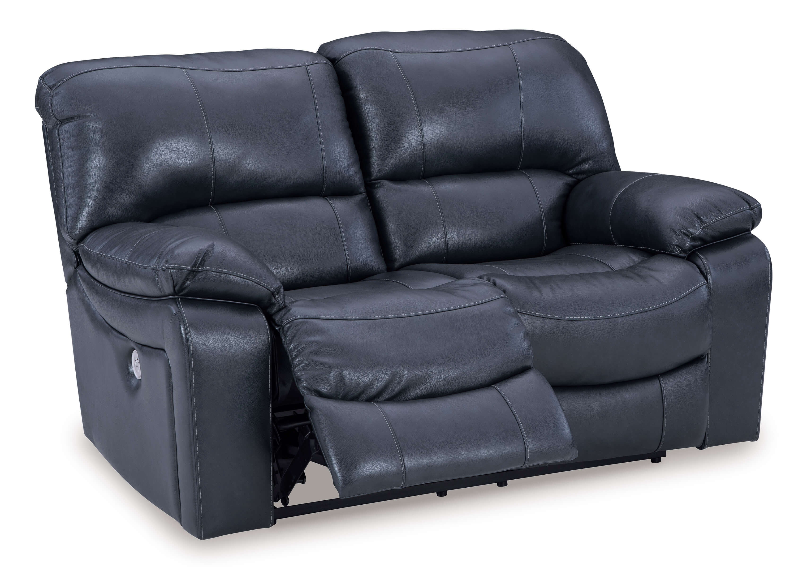 Leesworth Leather Power Reclining Loveseat