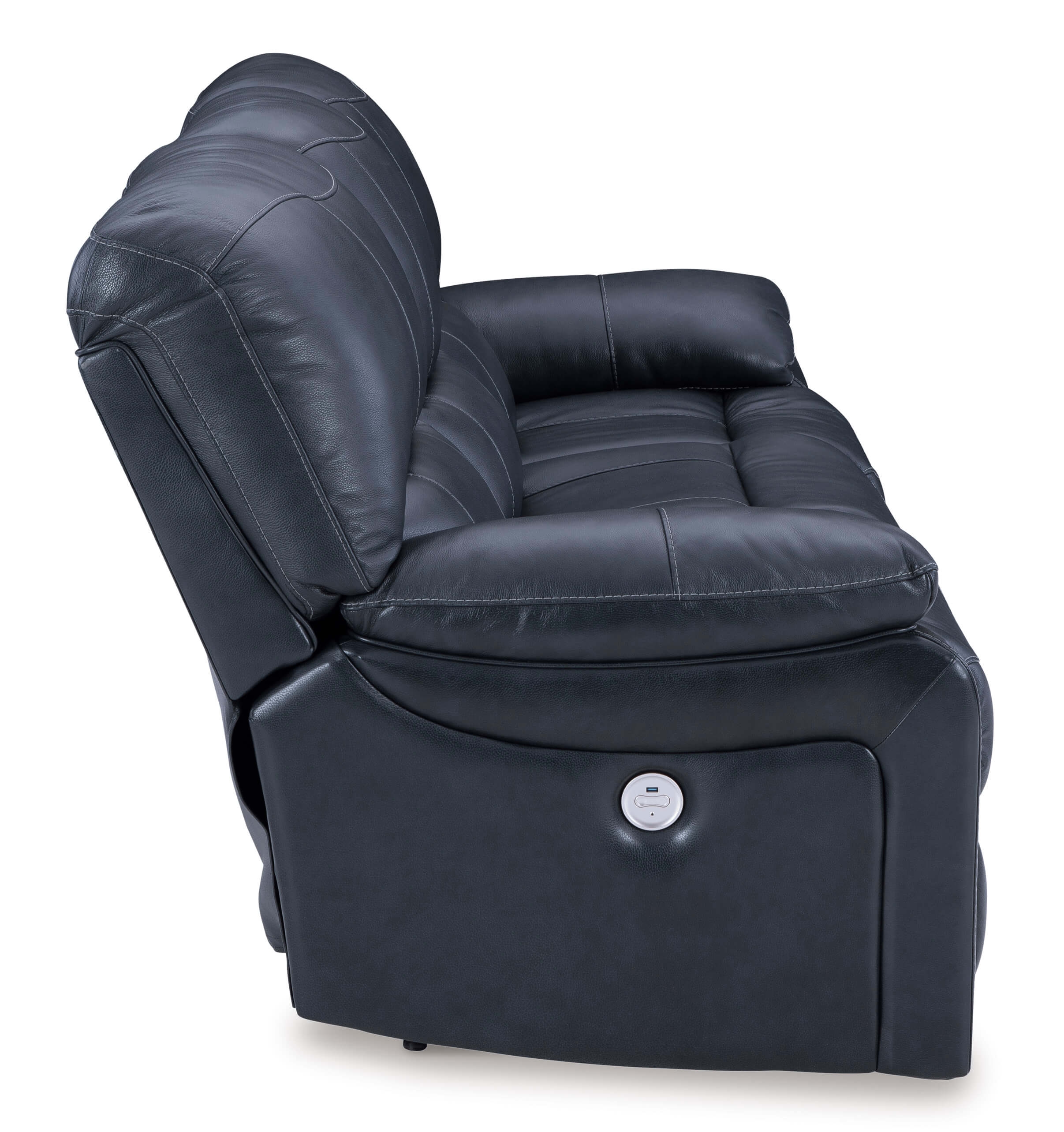 Leesworth Leather Power Reclining Sofa