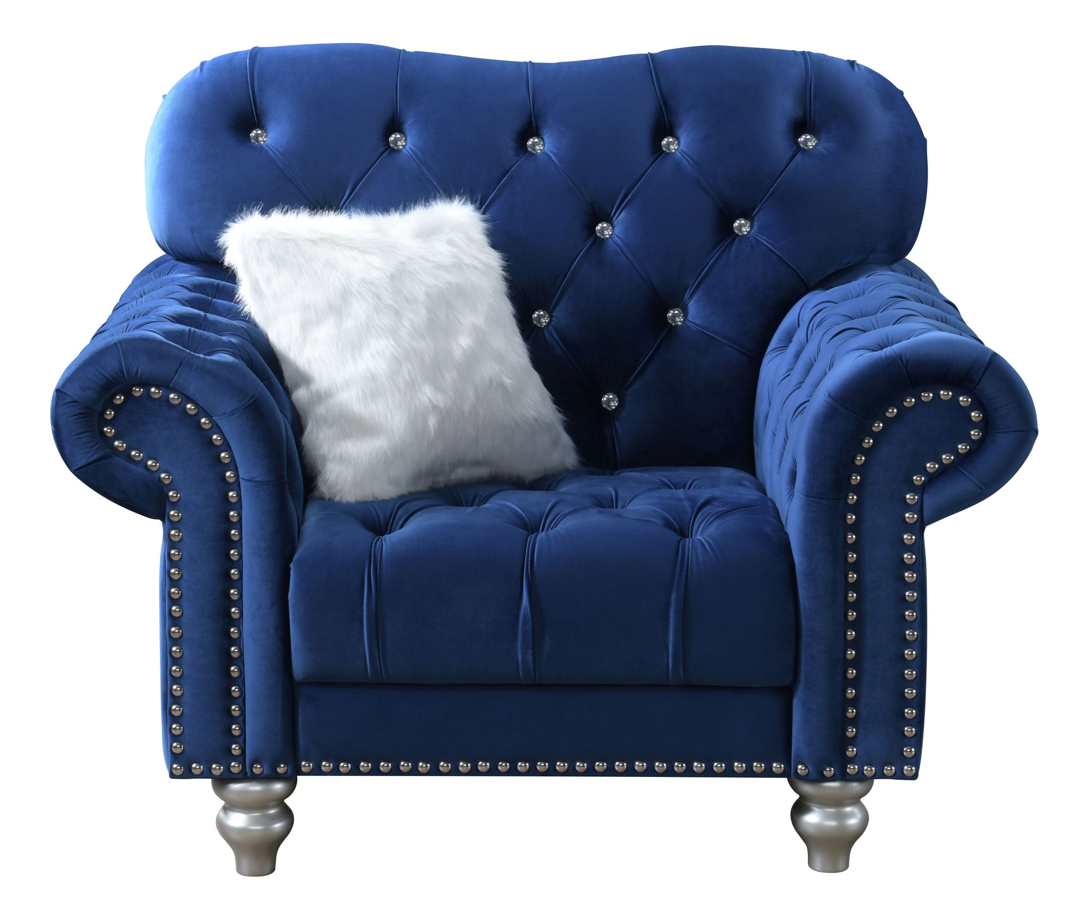 U4422 Velvet Tufted Chair