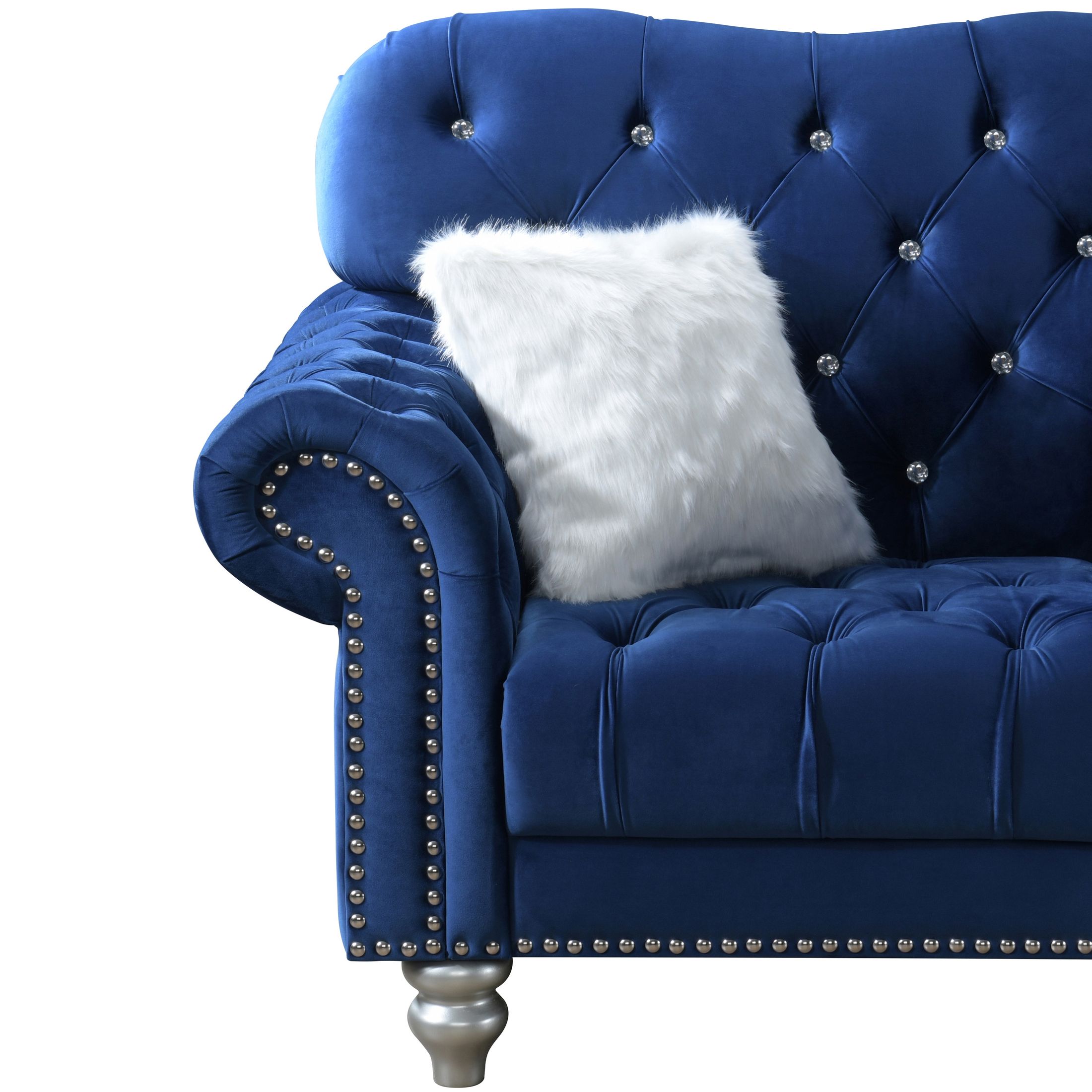U4422 Velvet Tufted Chair
