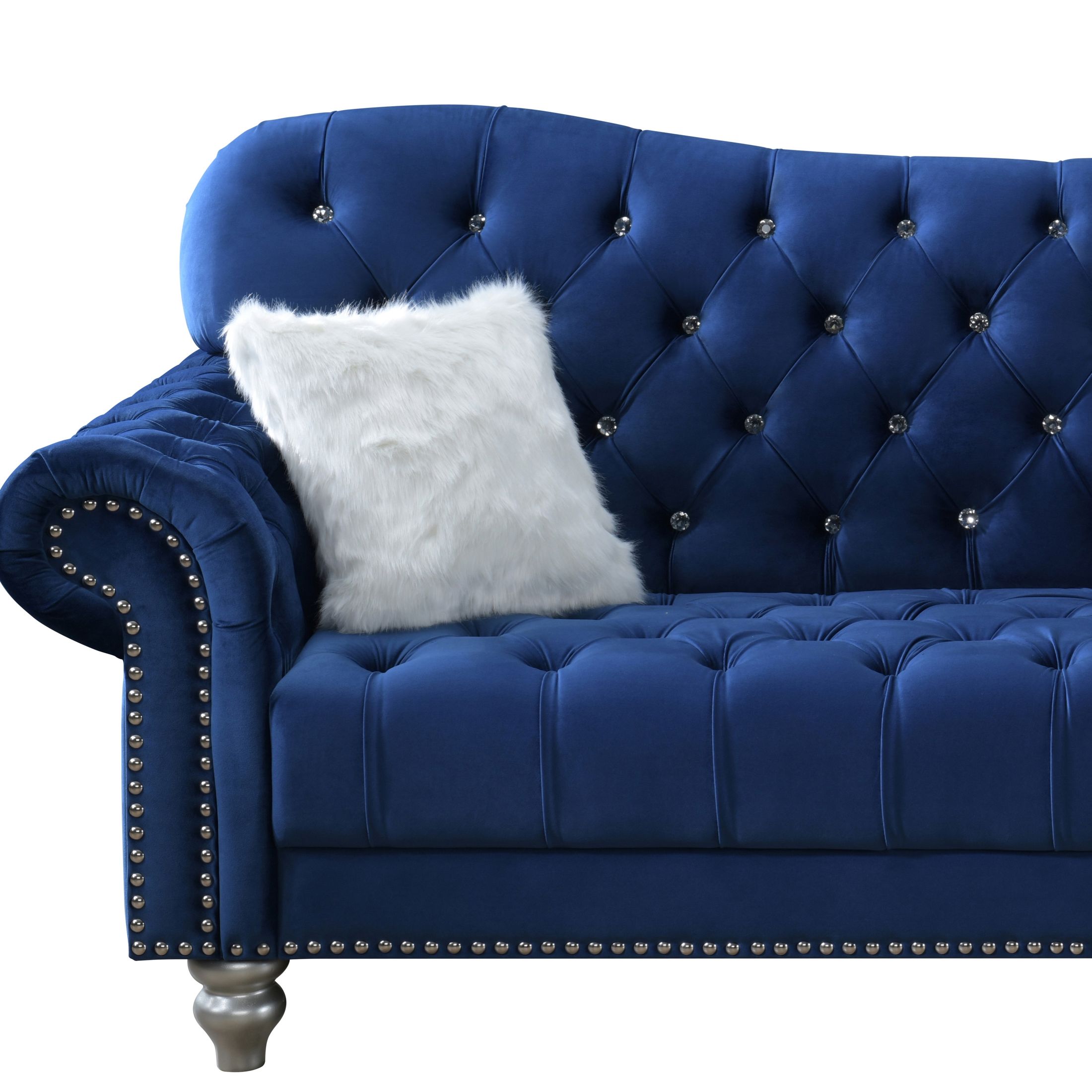 U4422 Velvet Tufted Living Room Set