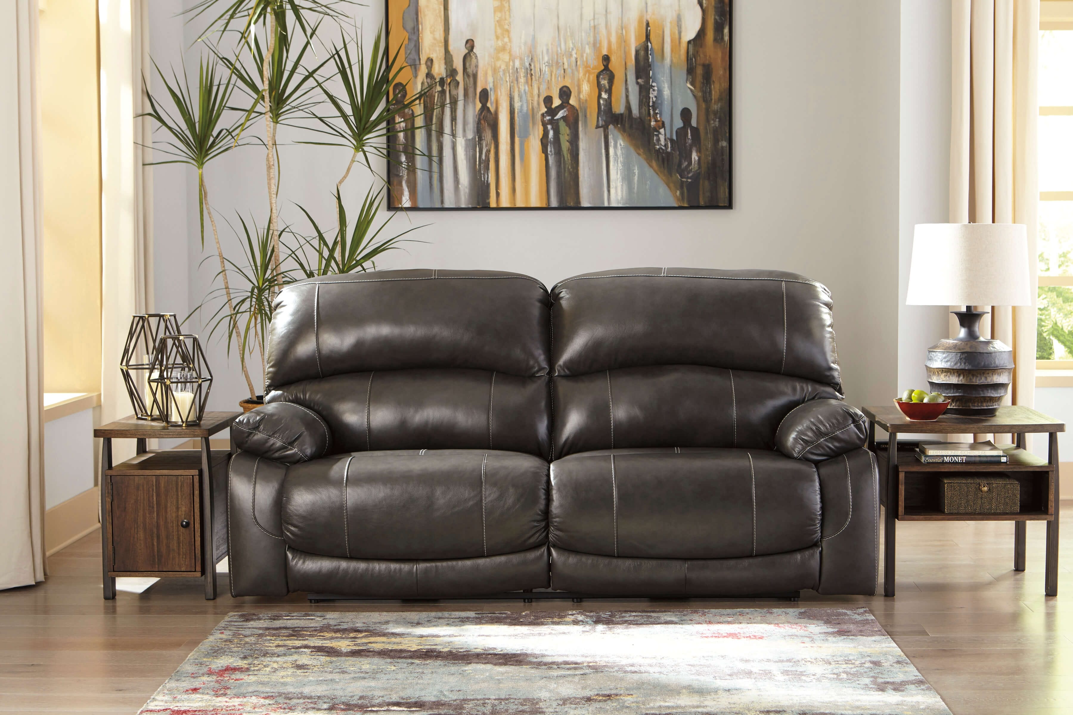 Hallstrung Leather Power Reclining Sofa