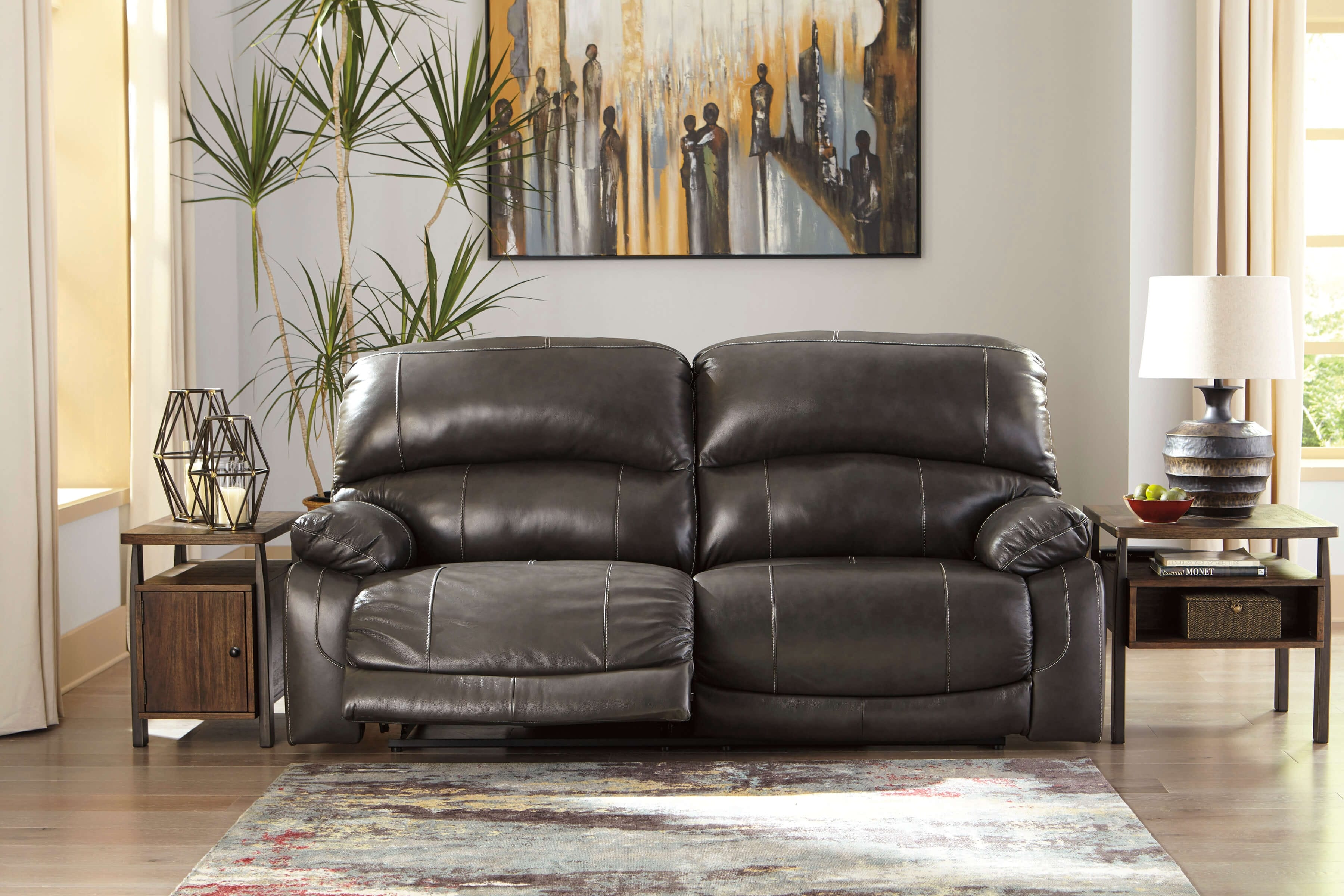 Hallstrung Leather Power Reclining Sofa