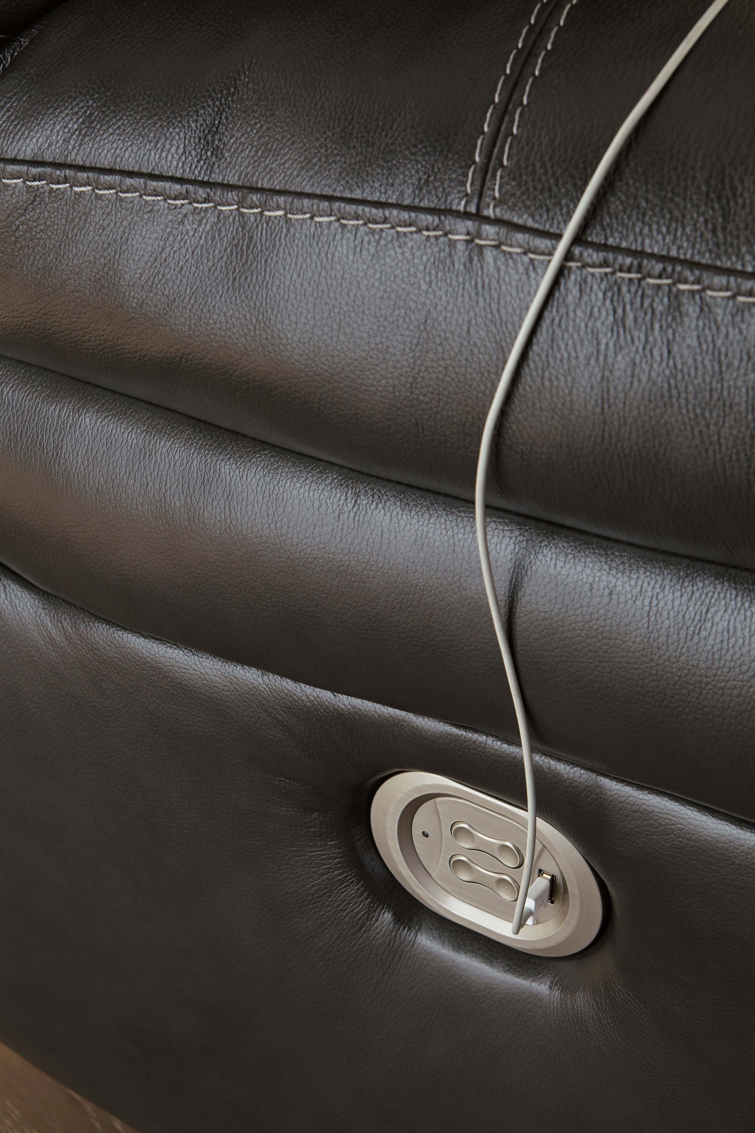 Hallstrung Leather Power Reclining Chair