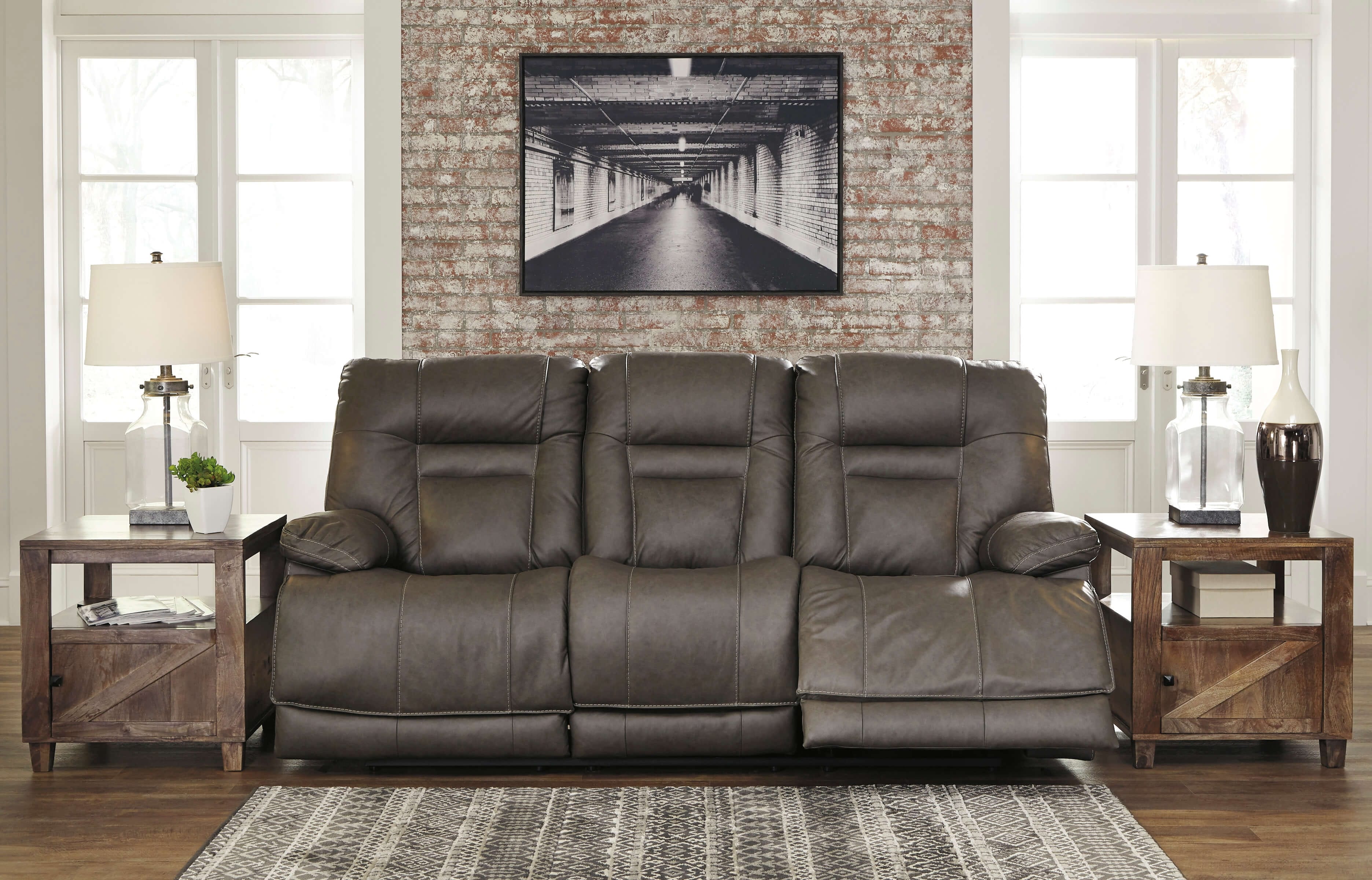 Wurstrow Leather sofa