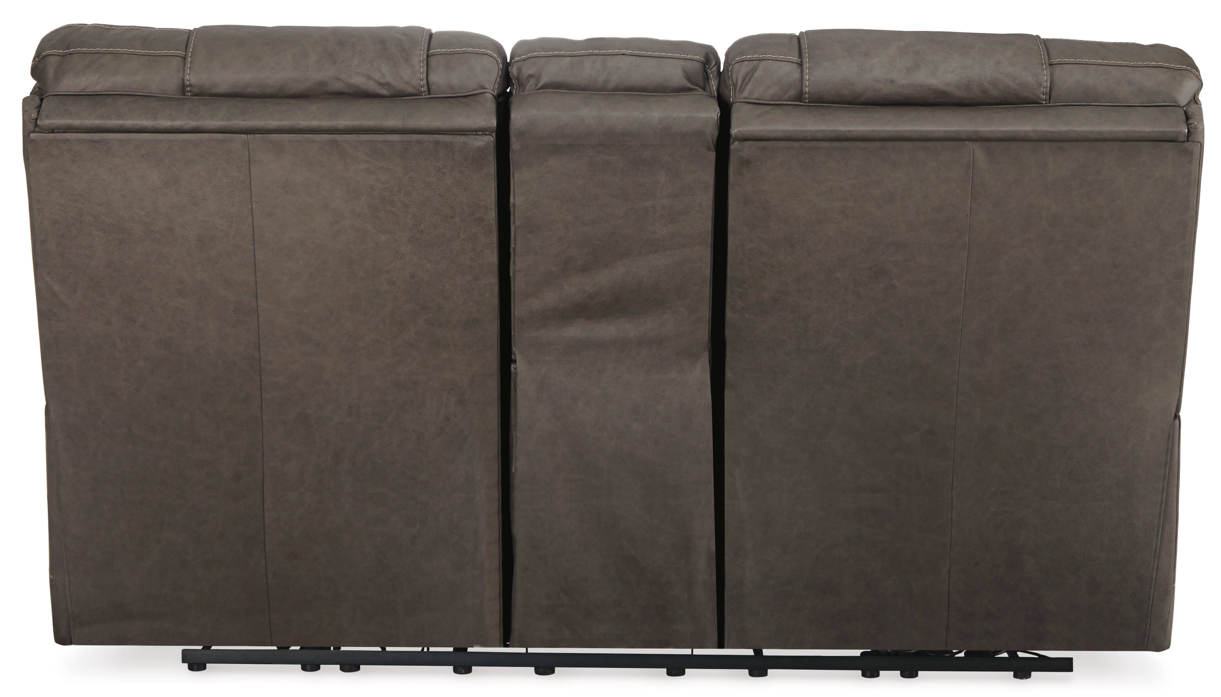 Ashley Wurstrow Leather Loveseat Back