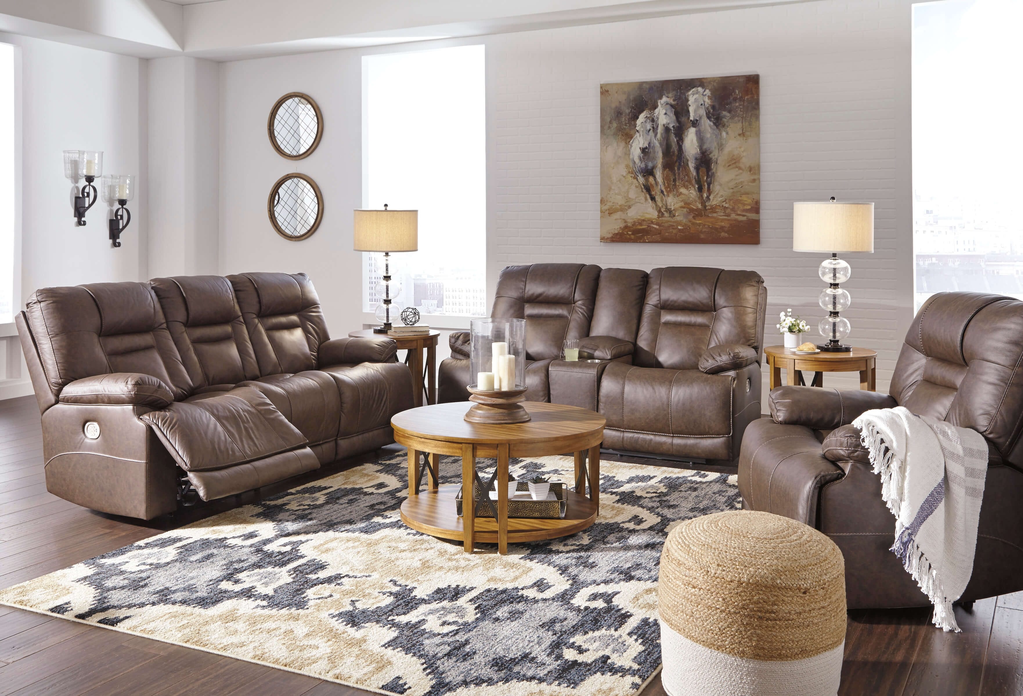 Ashley Wurstrow Power Reclining Loveseat set