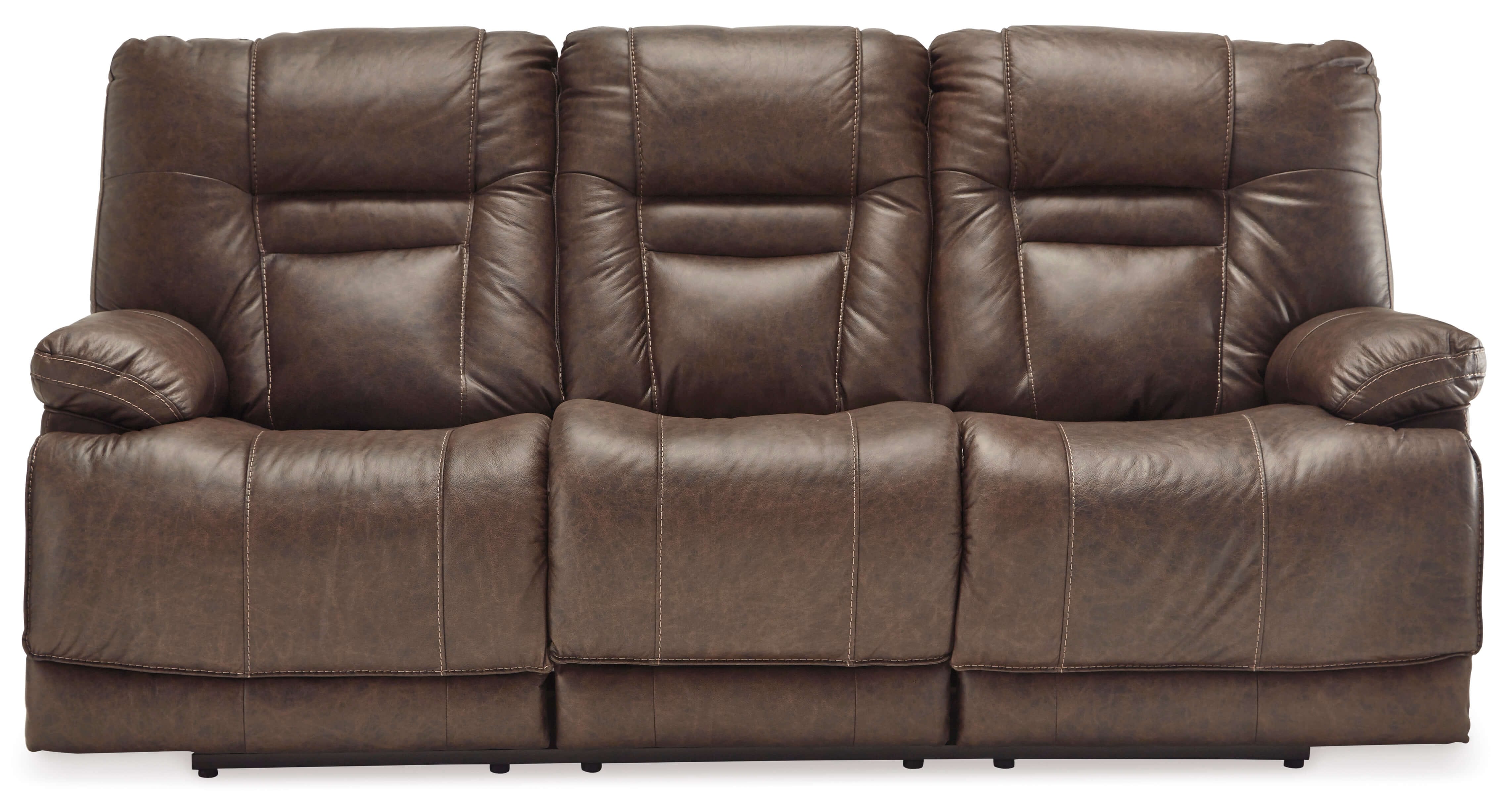 Wurstrow Leather Power Reclining Sofa