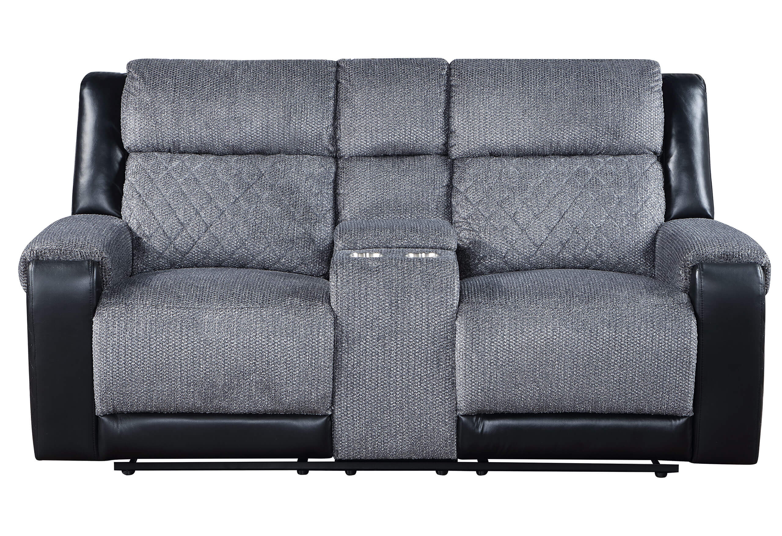 U5914 Fabric/PU Reclining Living Room Set