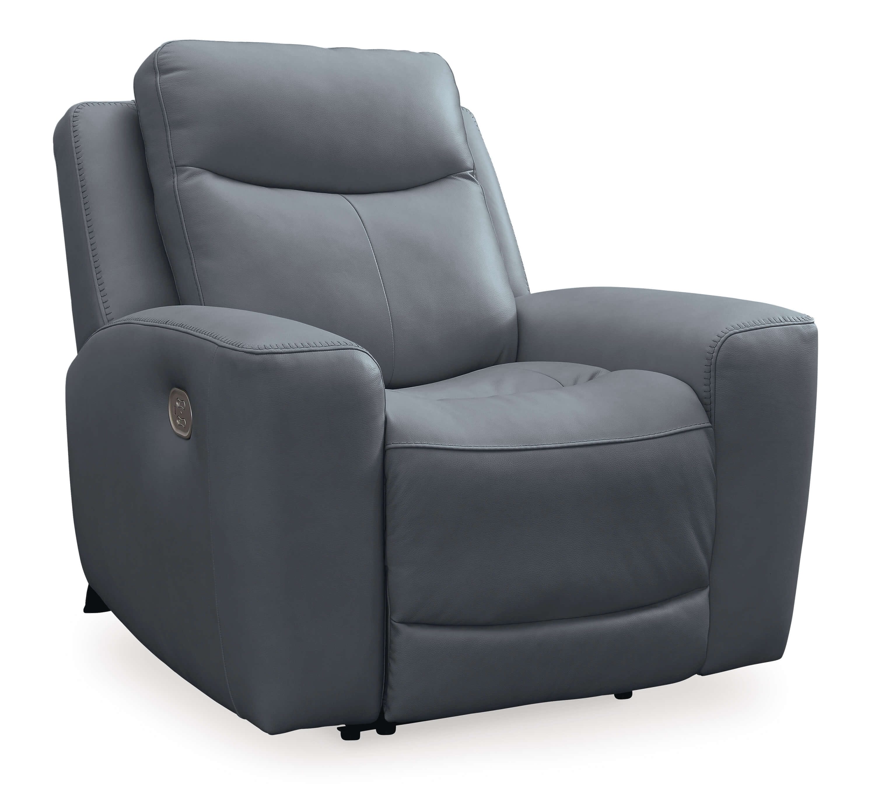 Ashley Mindanao Leather Reclining Steel Chair