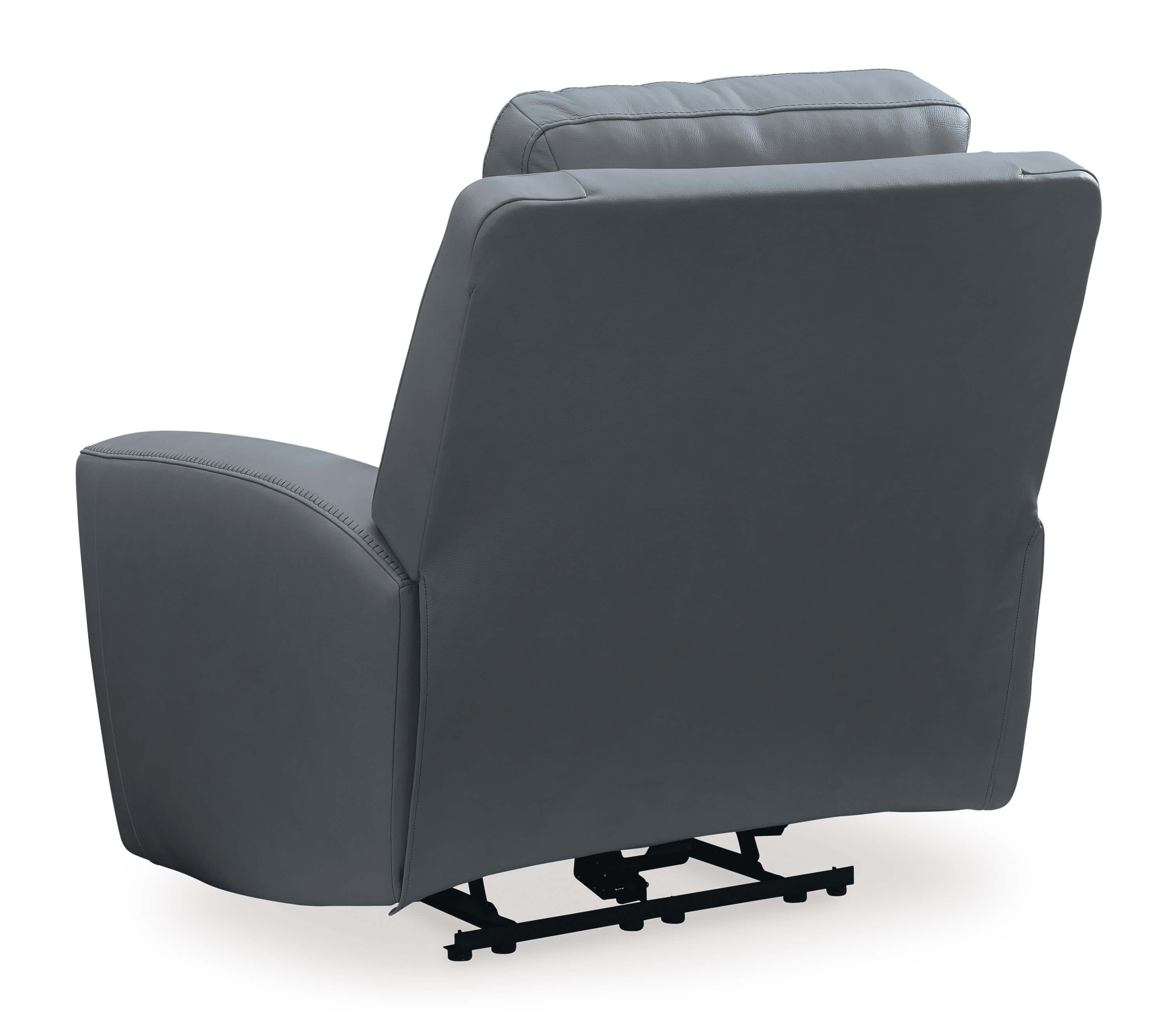 Ashley Mindanao Leather Steel Reclining Back