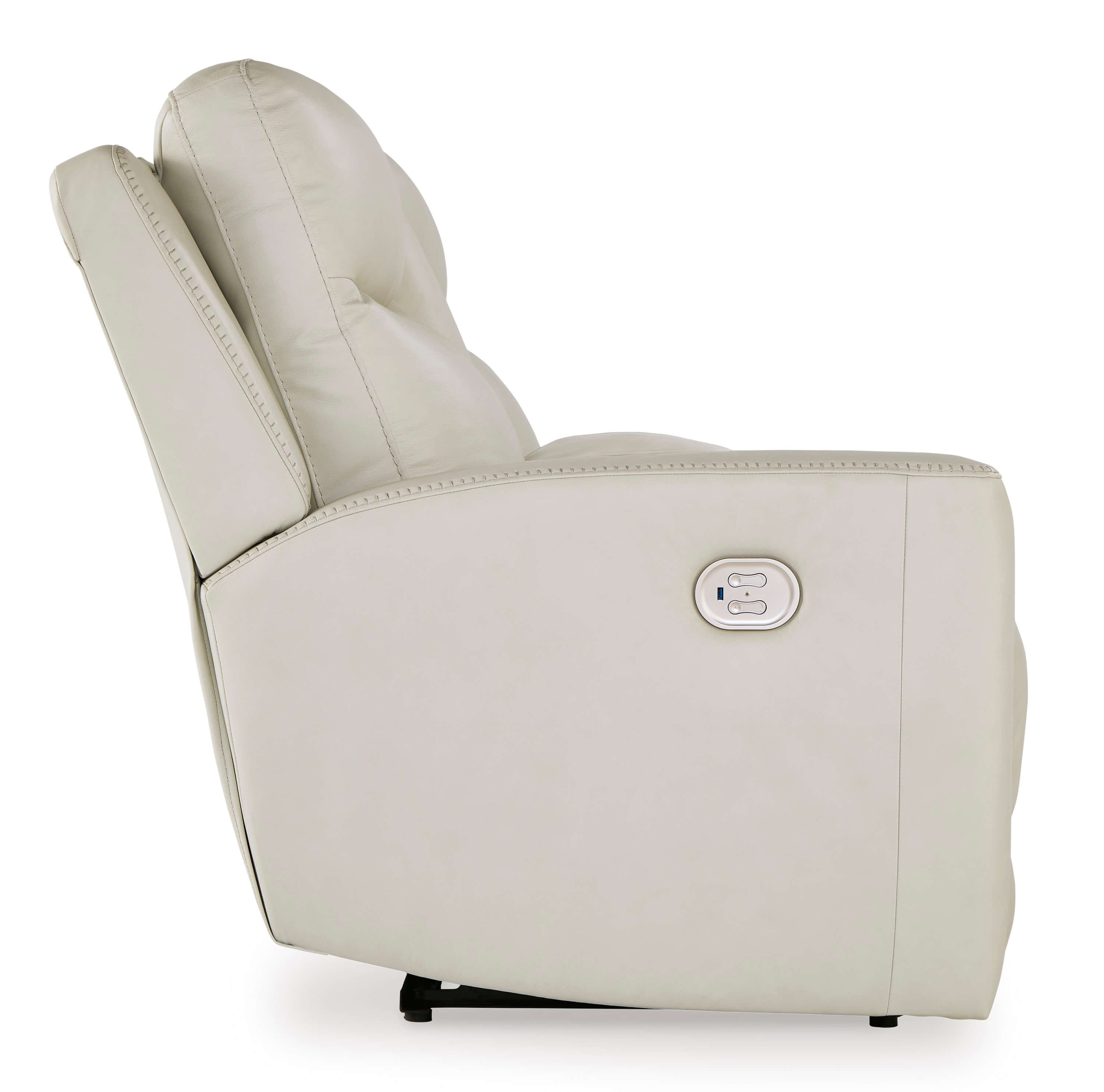 Ashley Mindanao Coconut Loveseat Side