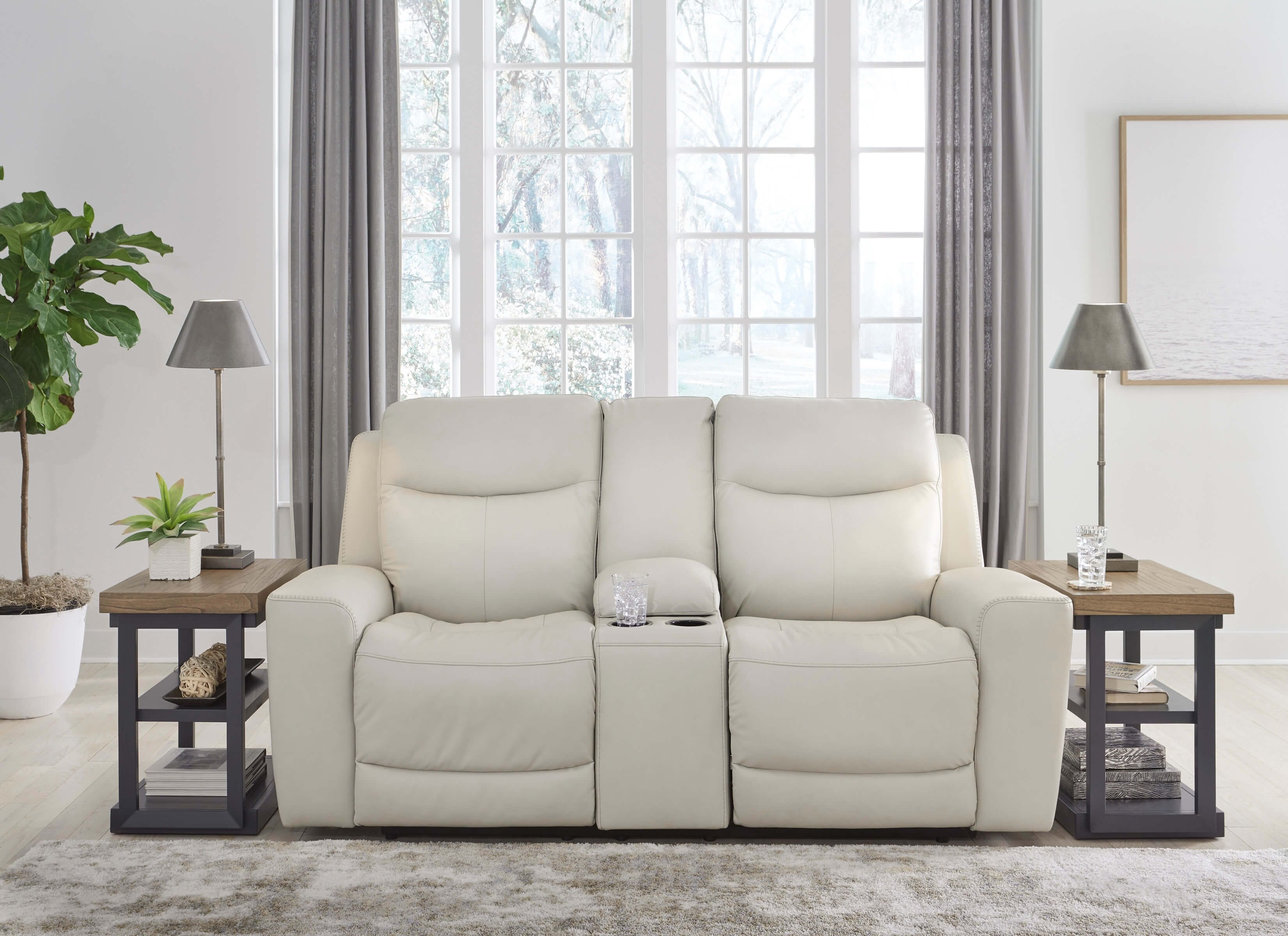 Mindanao Dual Power Reclining Loveseat