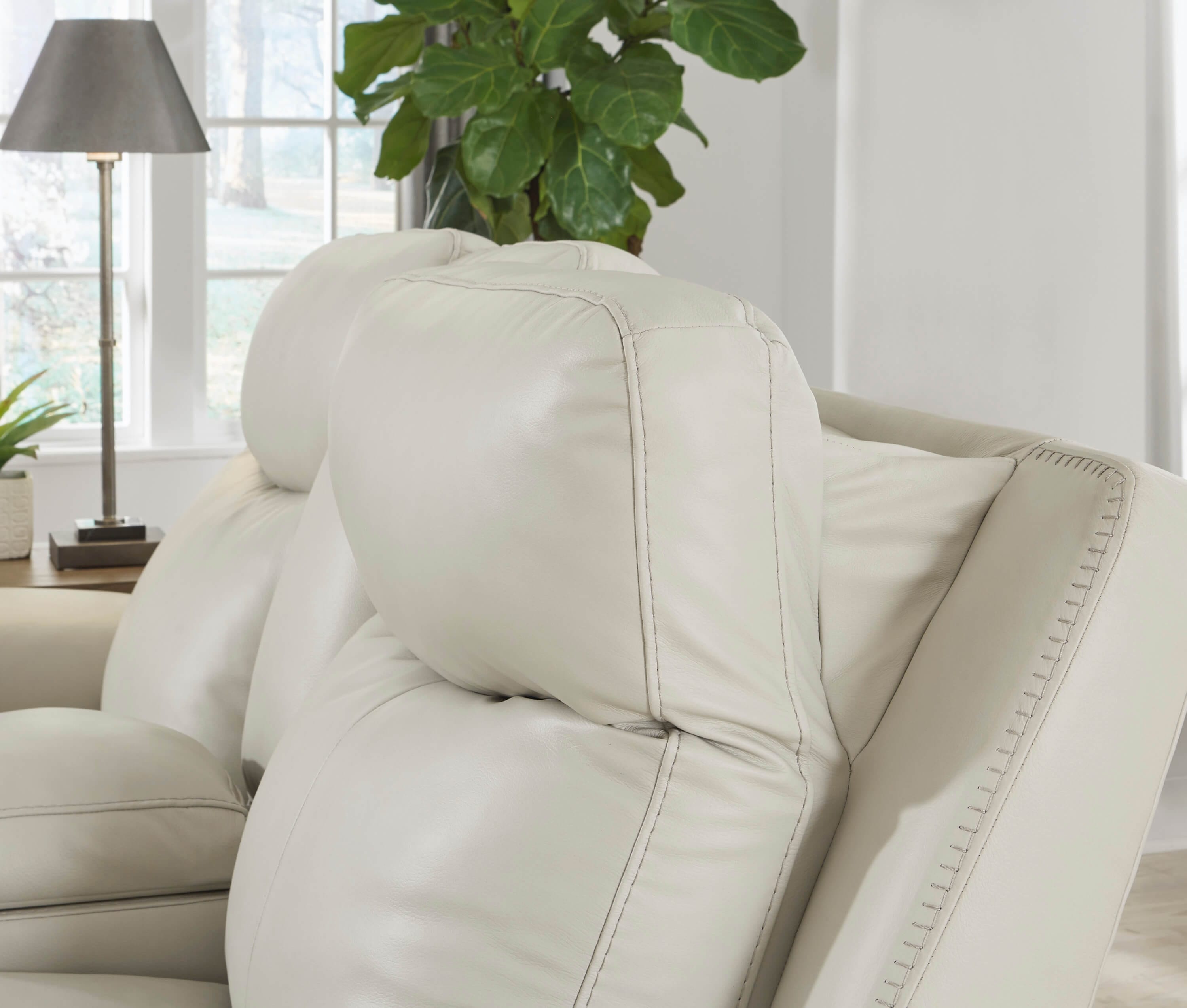 Mindanao Leather Power Reclining Sofa