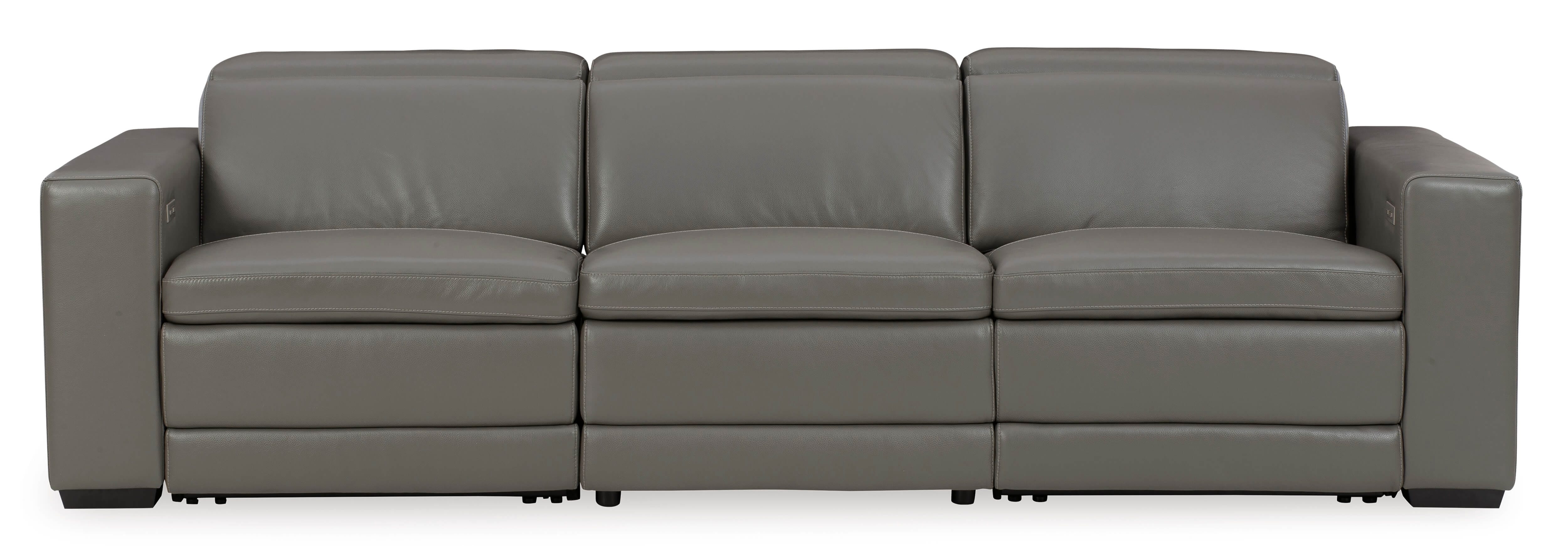 Texline Leather Reclining Sofa