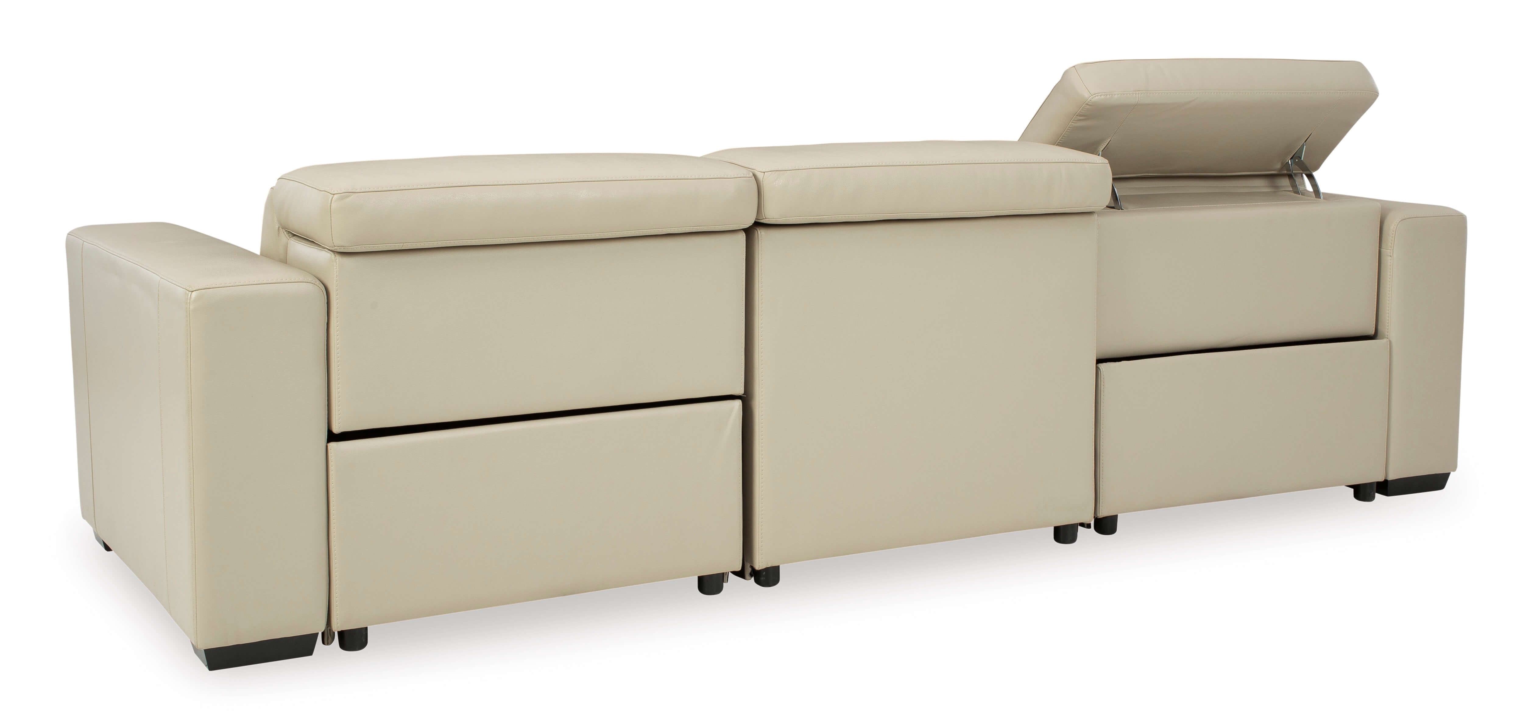 Ashley Texline Leather Reclining Sofa Back