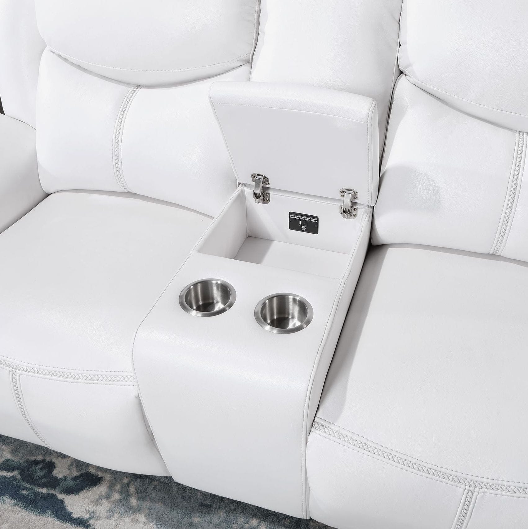U5987 PU Power Console Reclining Loveseat