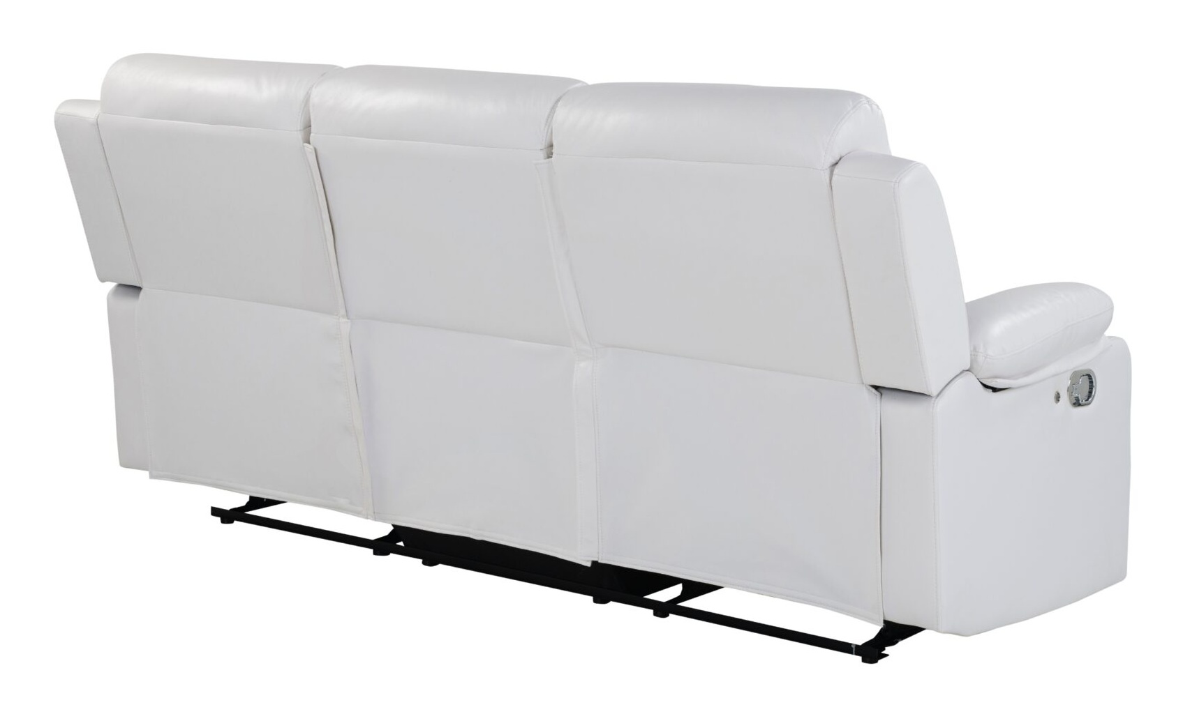 U6026 PU Reclining Sofa with LED Light & Speaker