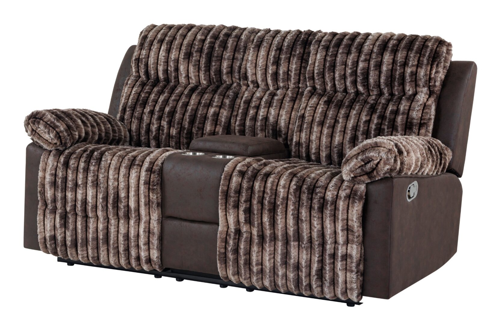 U6028 Fabric Reclining Living Room Set