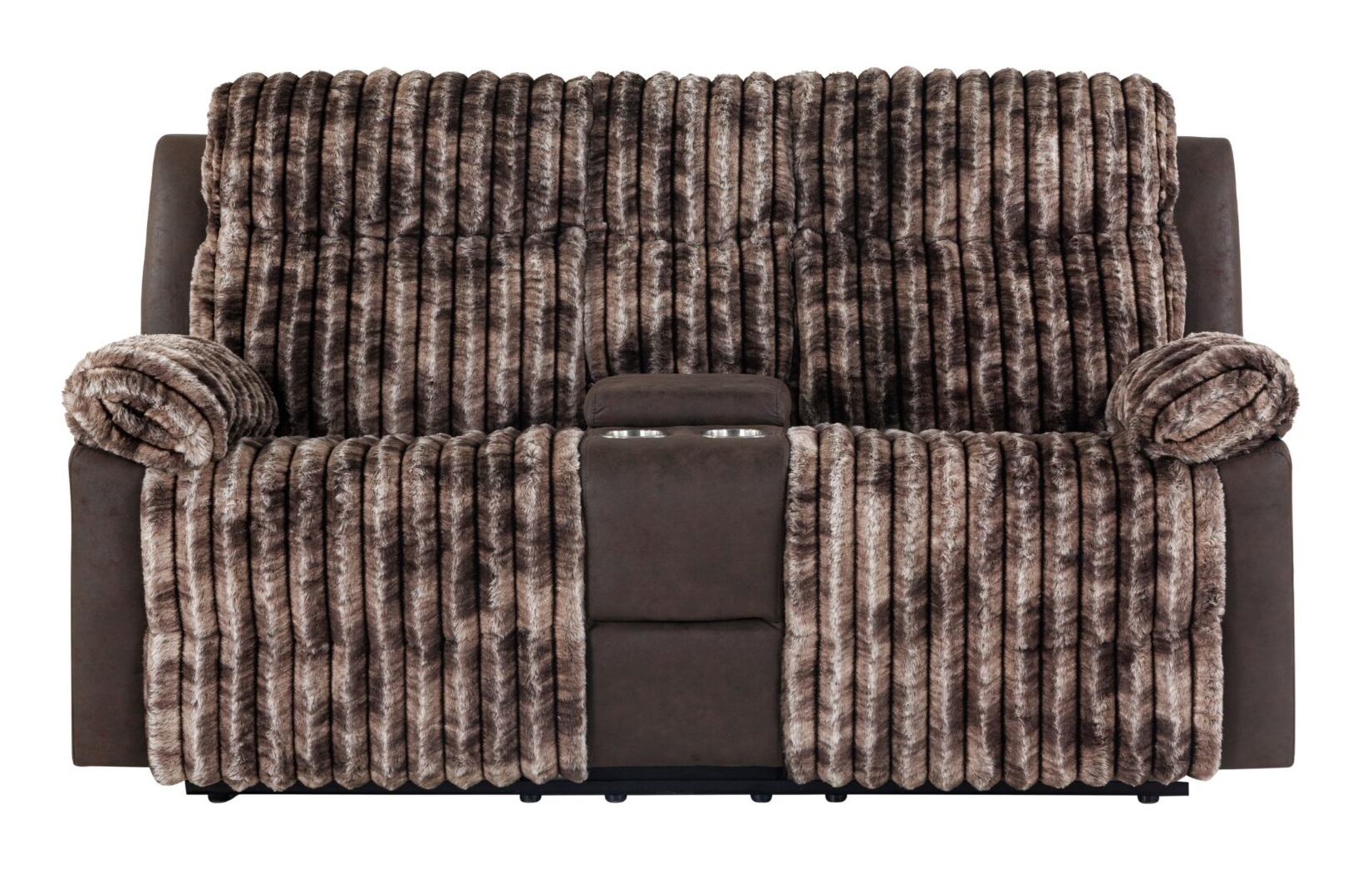 U6028 Fabric Reclining Loveseat