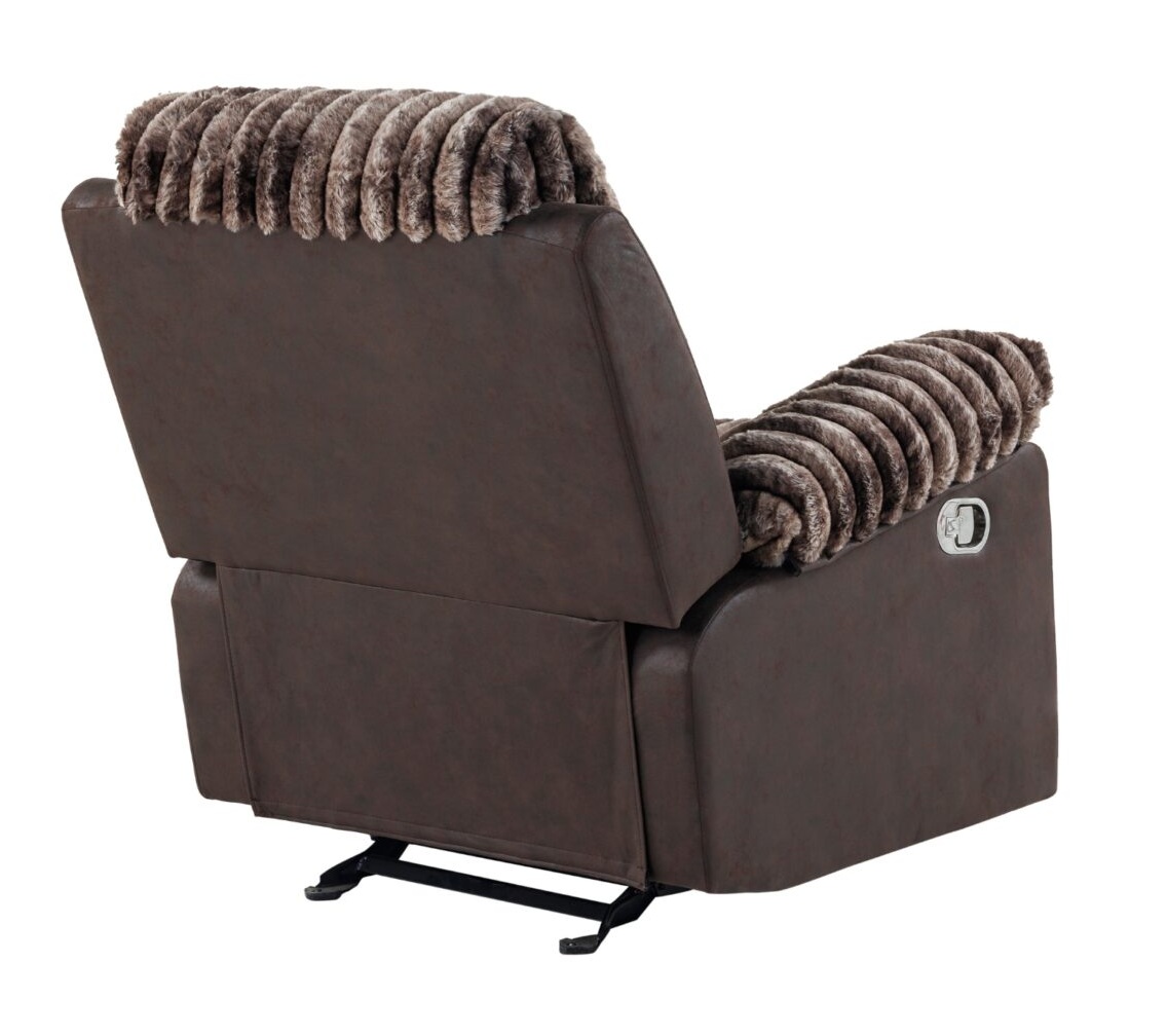 U6028 Fabric Reclining Living Room Set