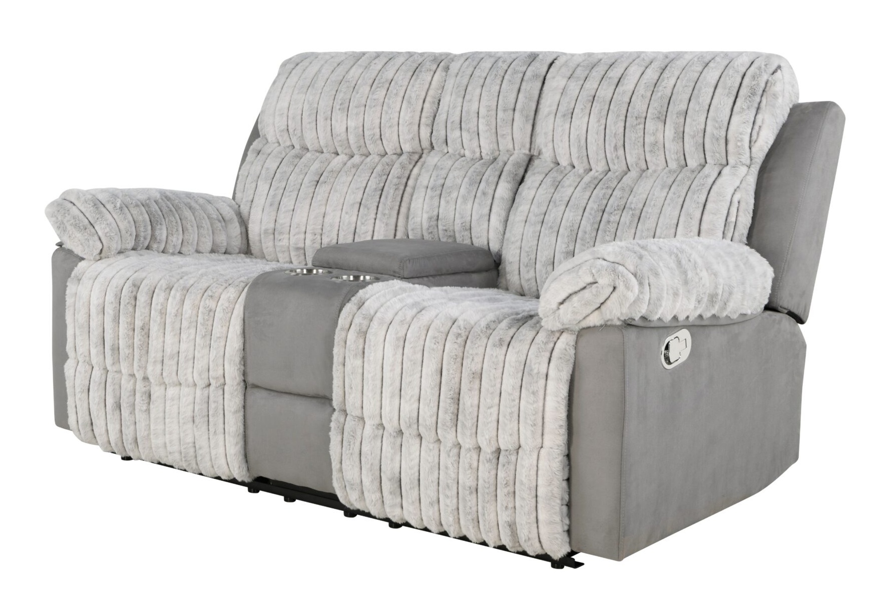 U6028 Fabric Reclining Living Room Set