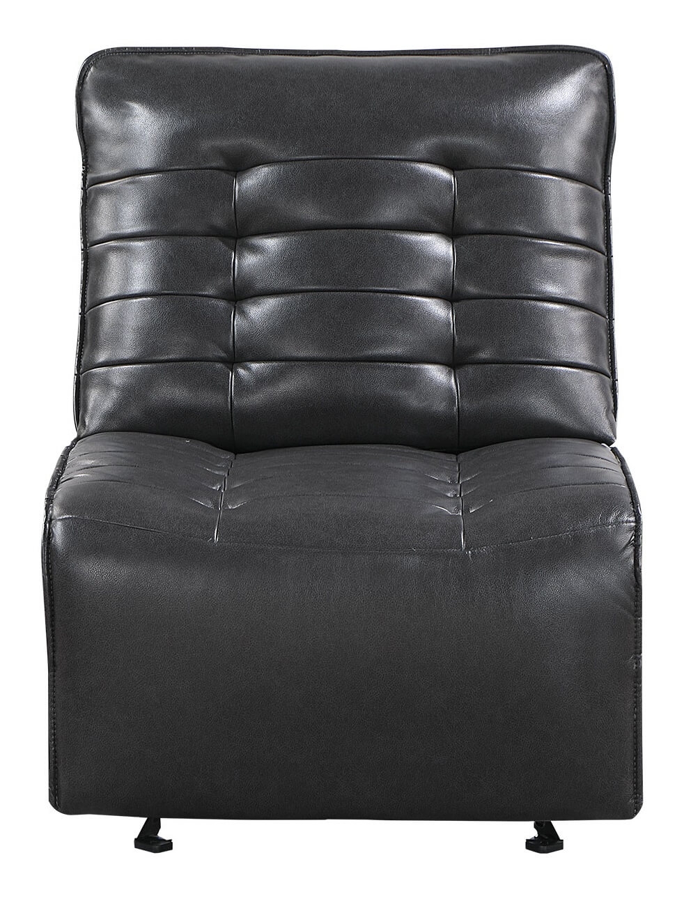 U6066 Polyester L-Shaped Sectional Reclining Modular Sofa