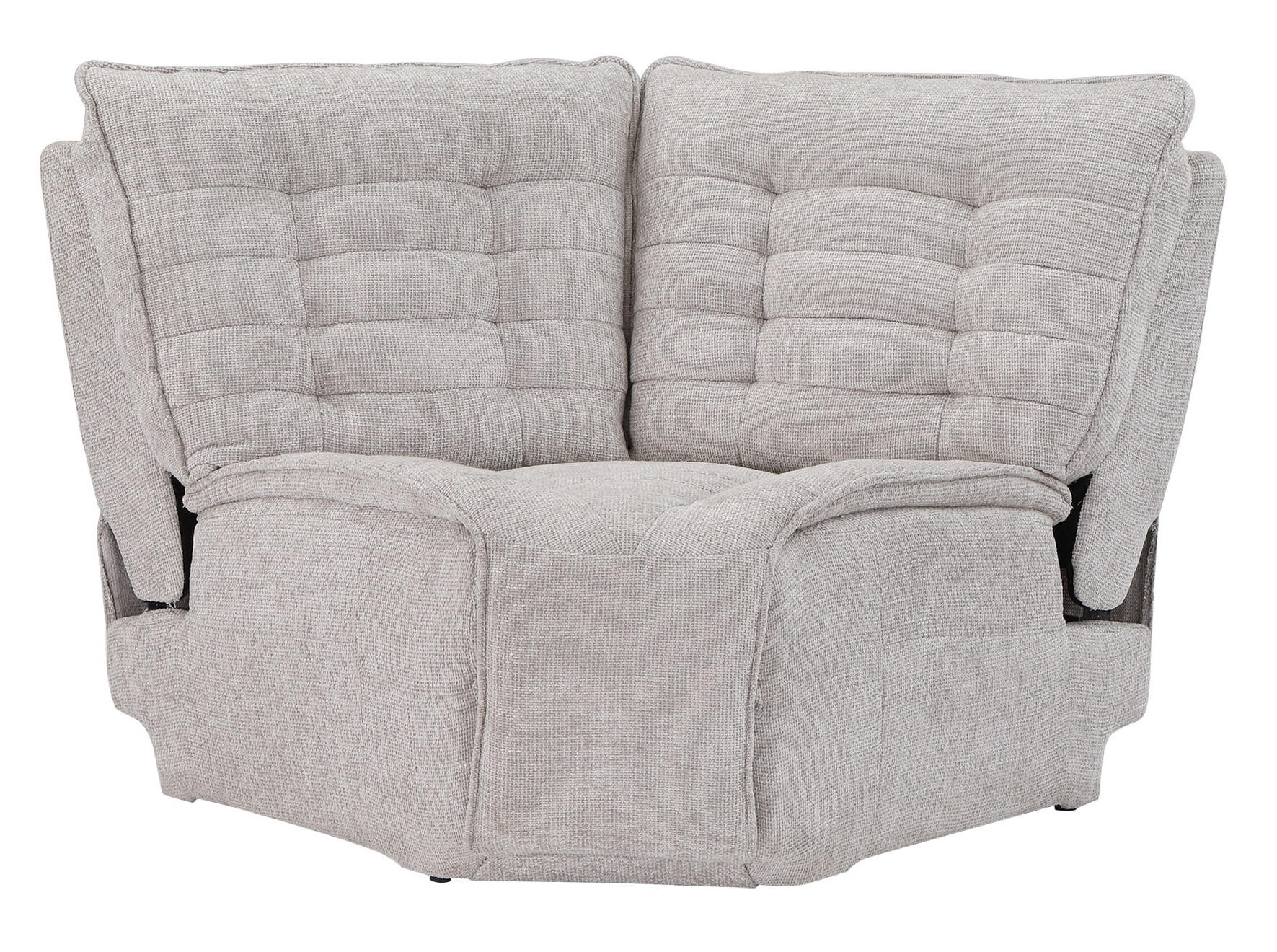 U6066 Polyester L-Shaped Sectional Reclining Modular Sofa