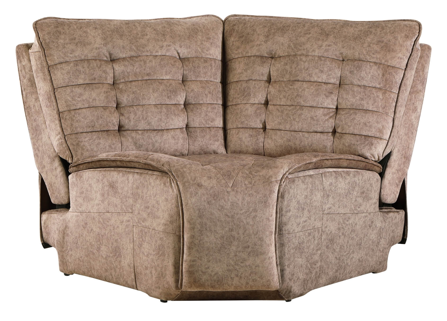 U6066 Polyester L-Shaped Sectional Reclining Modular Sofa