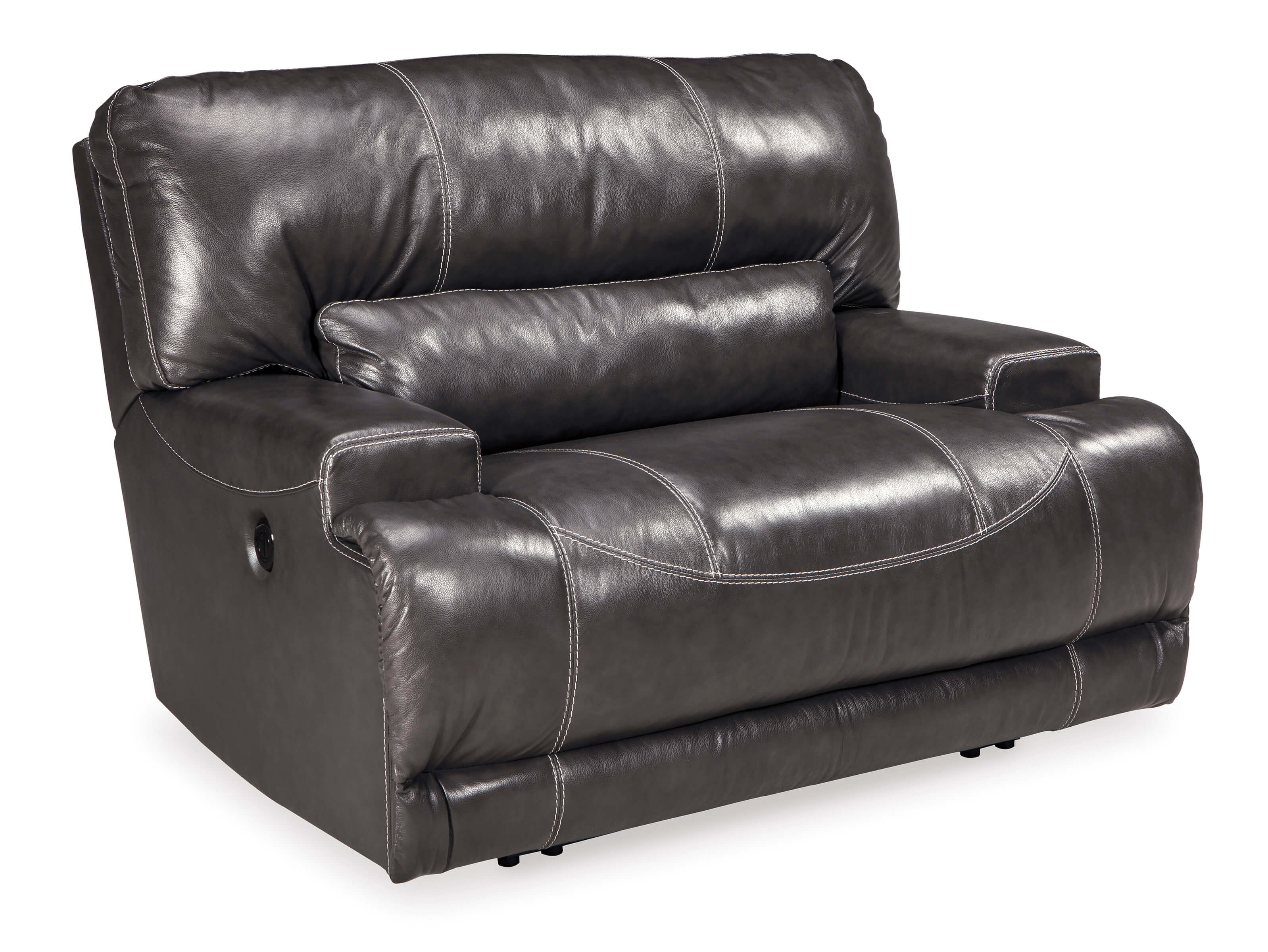 McCaskill Leather Power Reclining Living Room Set