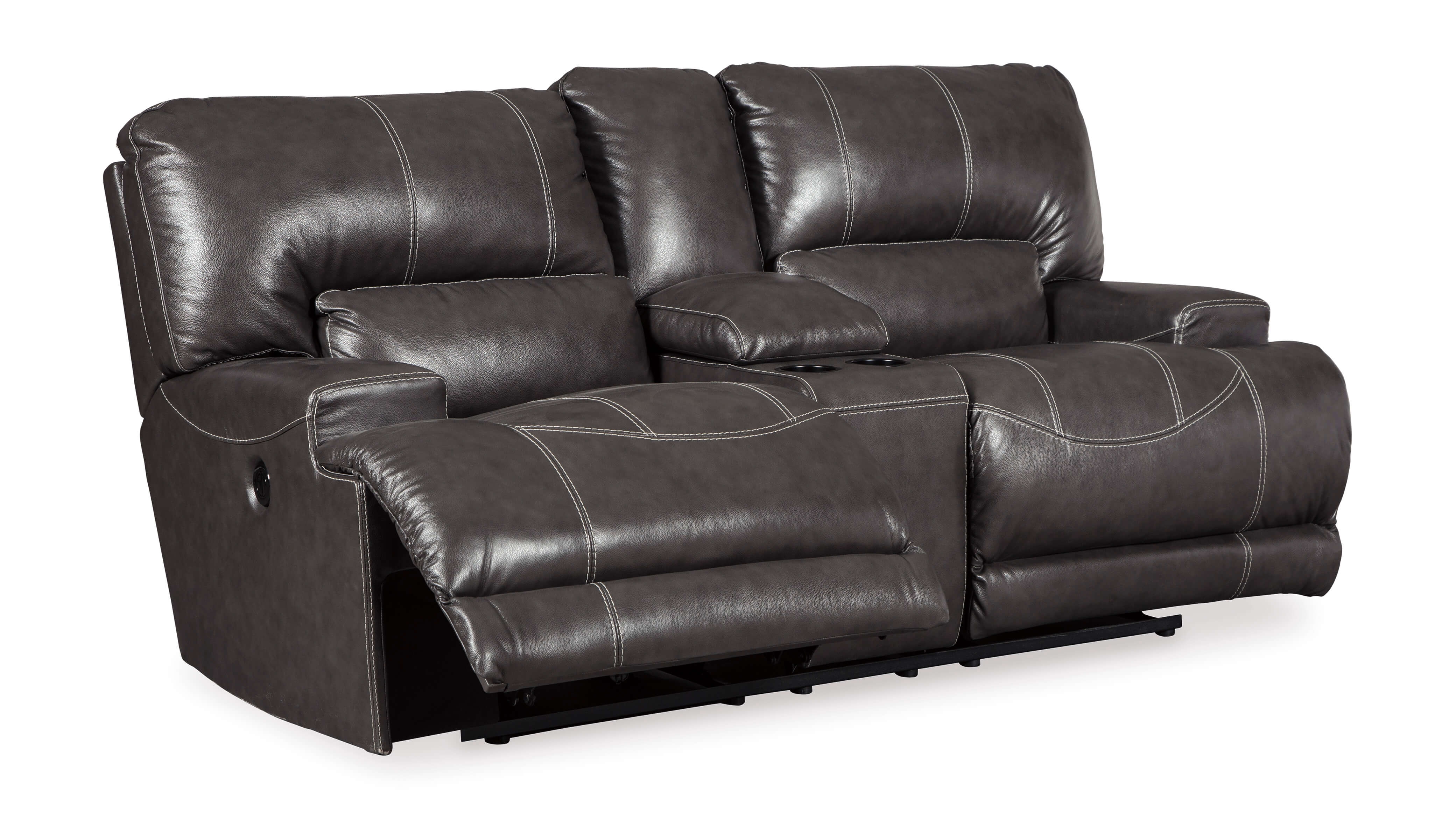 McCaskill Leather Power Reclining Living Room Set