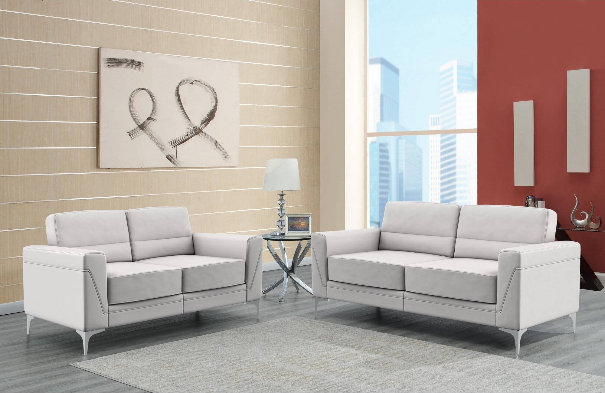 U6109 PVC Living Room Set