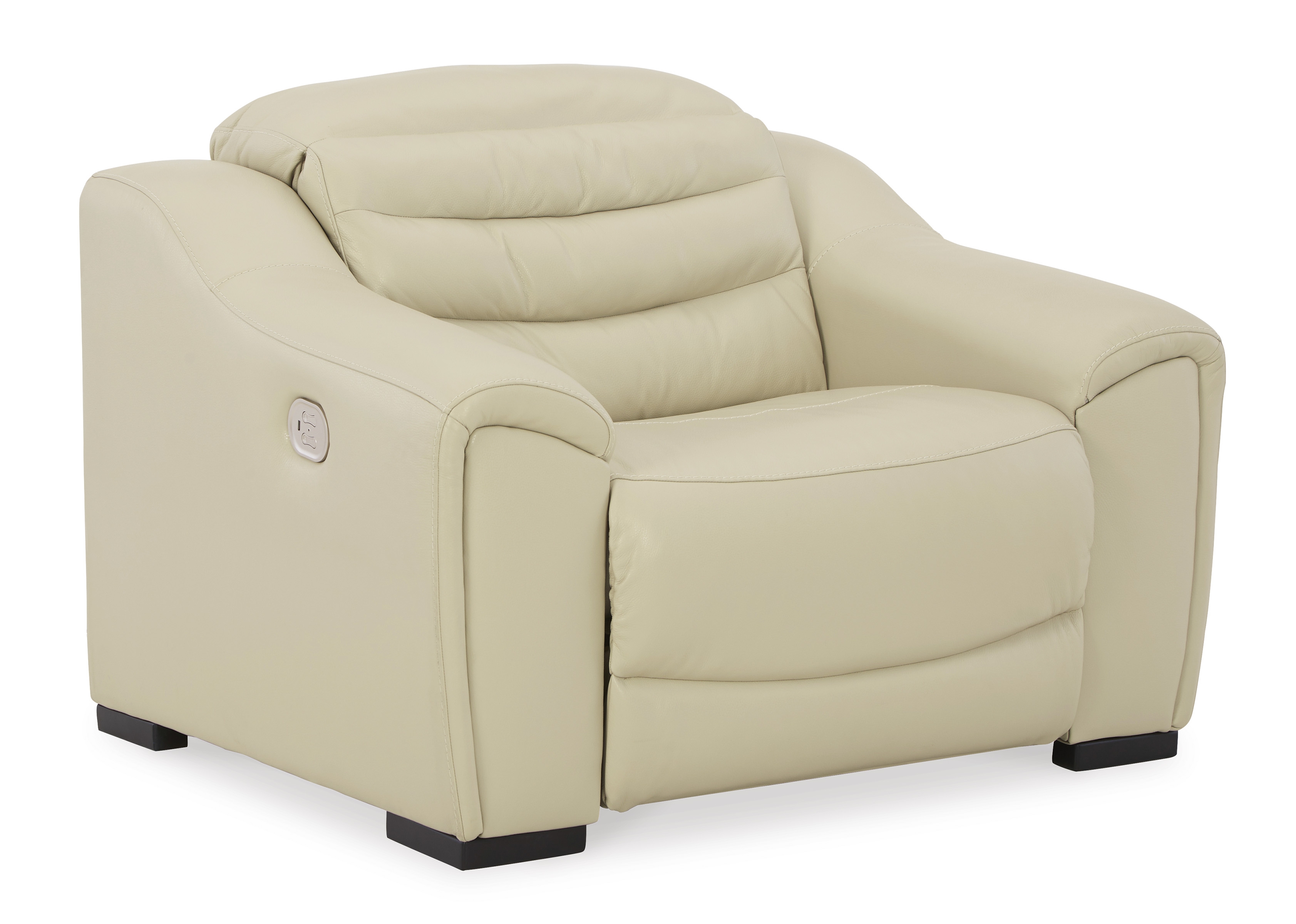 Center Line Faux Leather Power Recliner