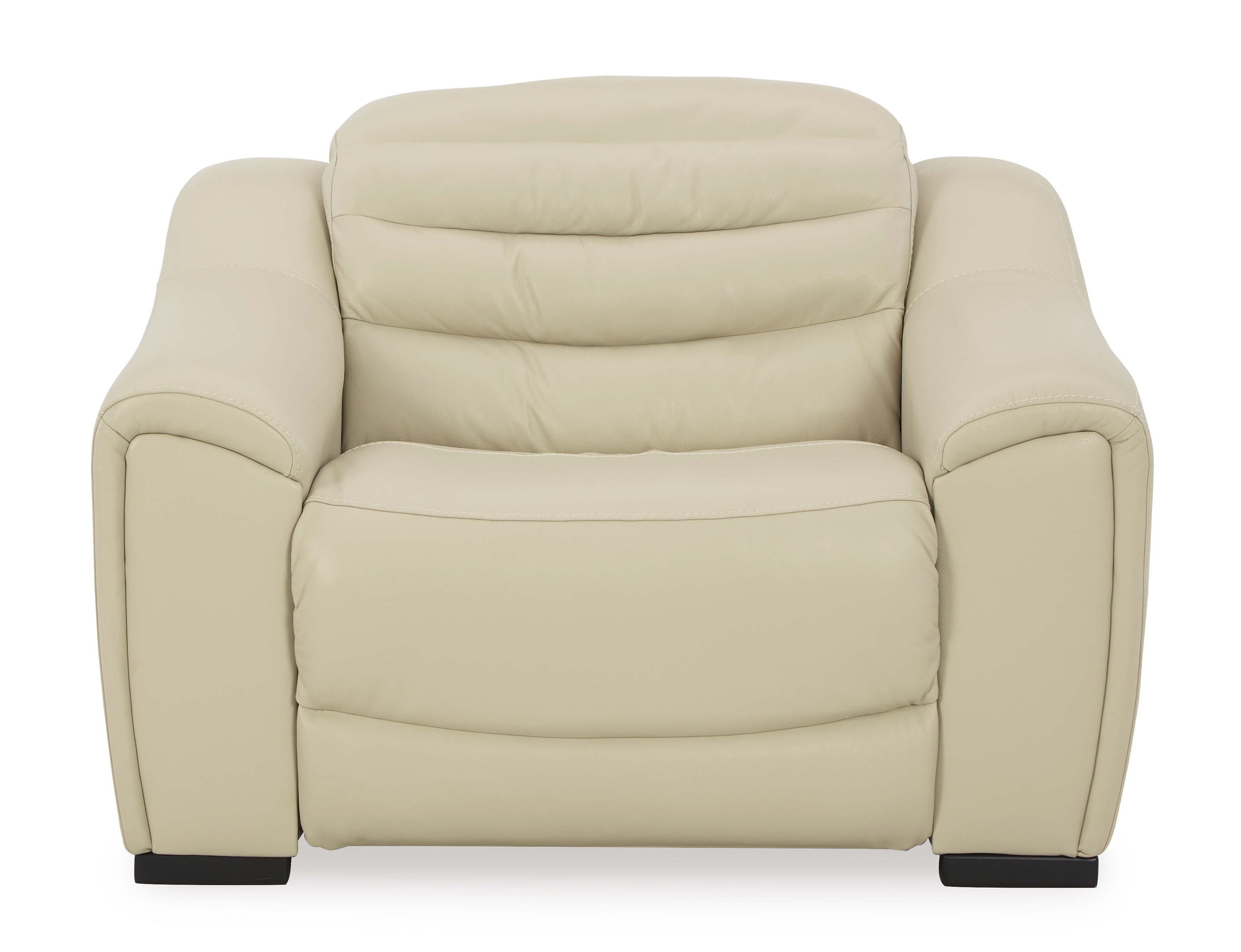 Center Line Faux Leather Power Recliner