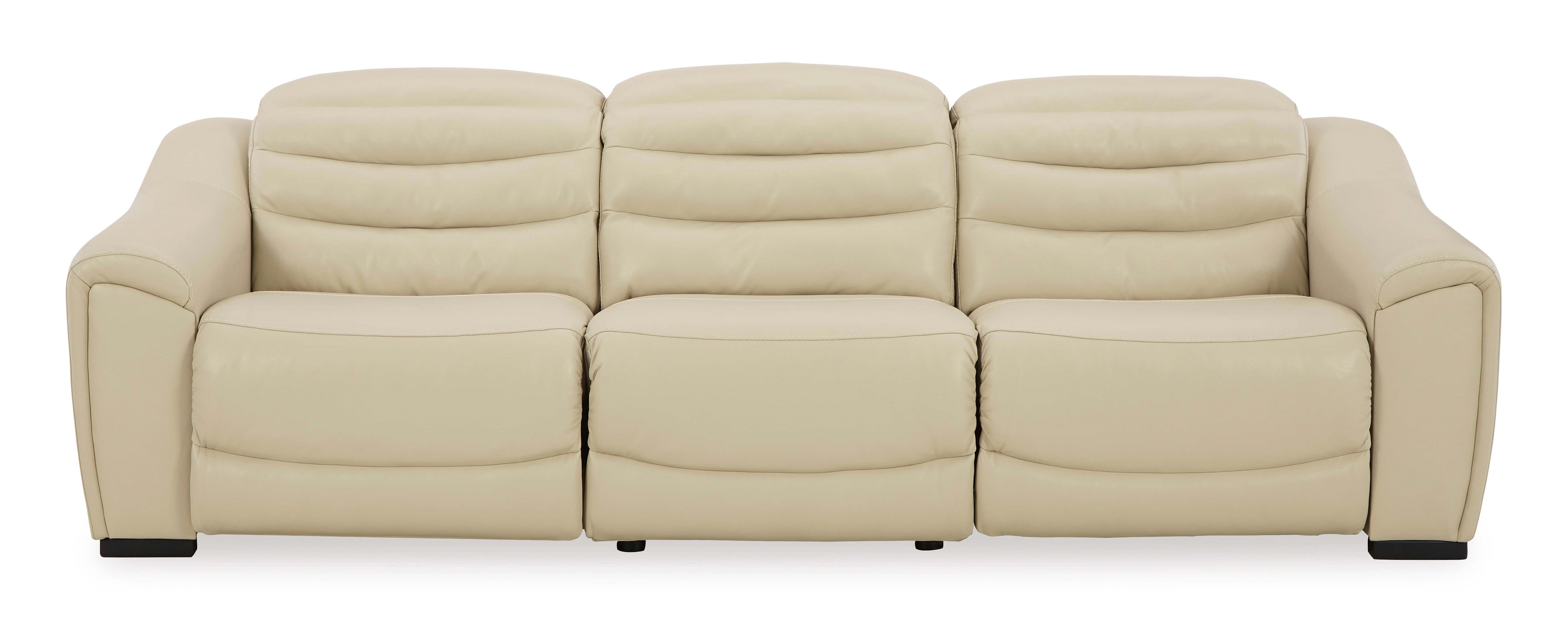 Center Line Faux Leather 3-Piece Power Reclining Sofa